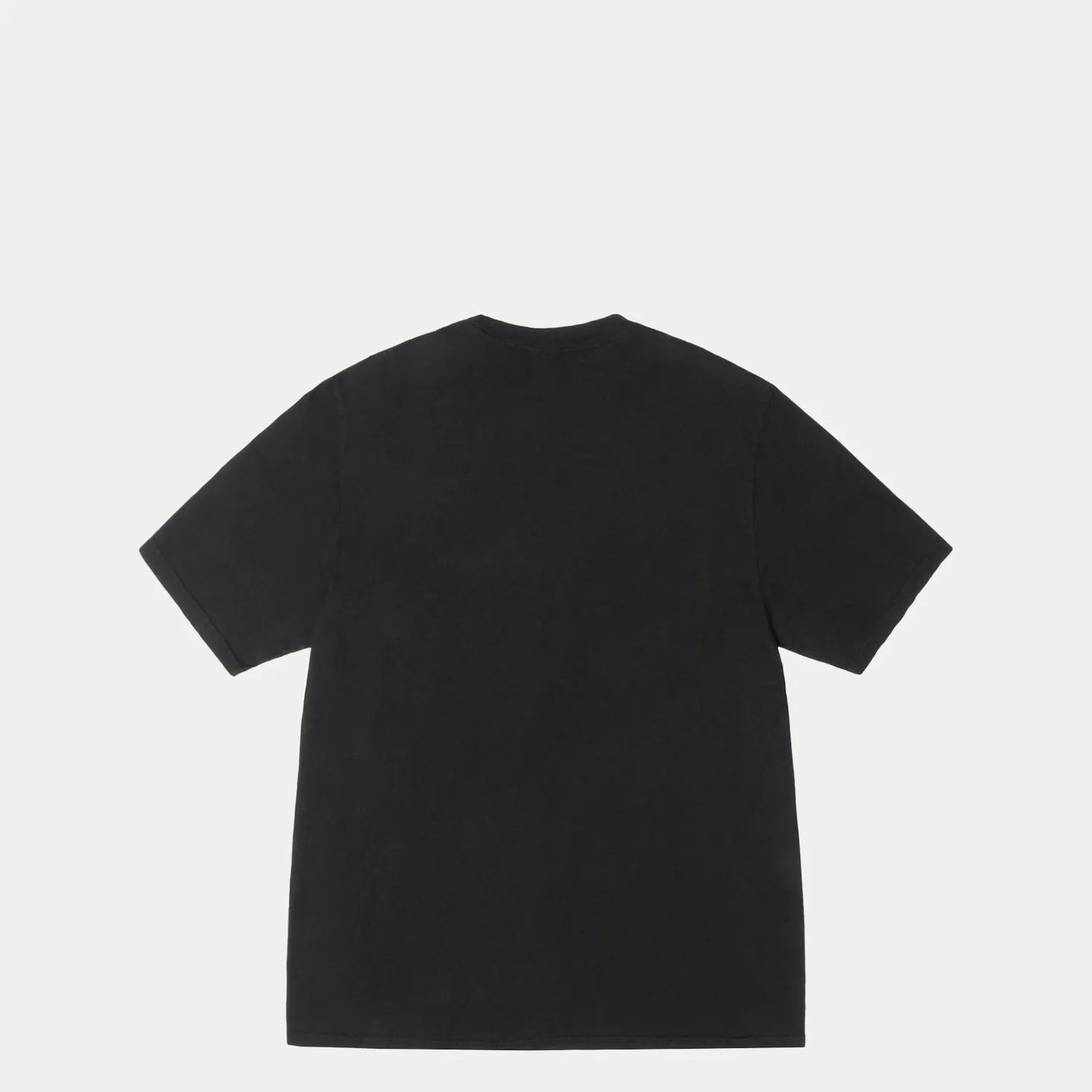 Stussy Arched Pigment Dyed Tee, black — available at Norwood