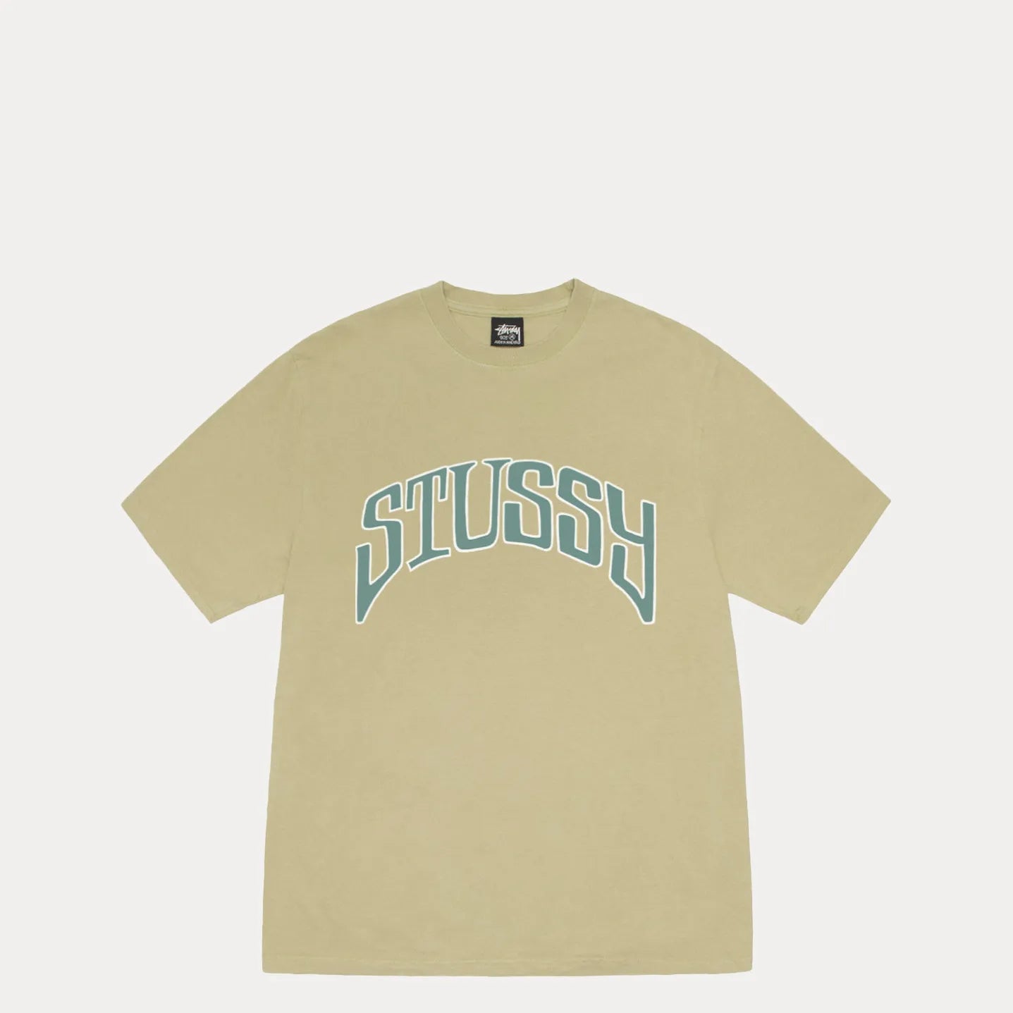 Stussy Arched Pigment Dyed Tee, elm