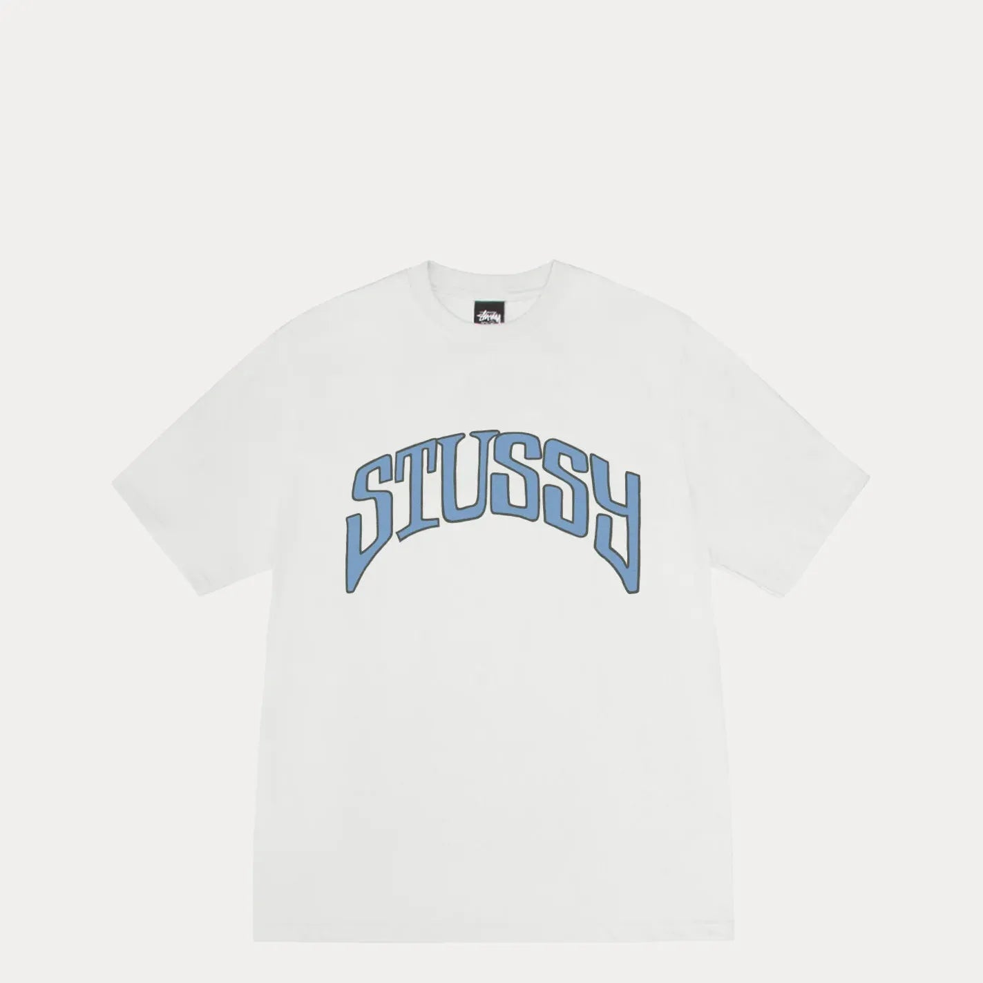 Stussy Arched Pigment Dyed Tee, natural