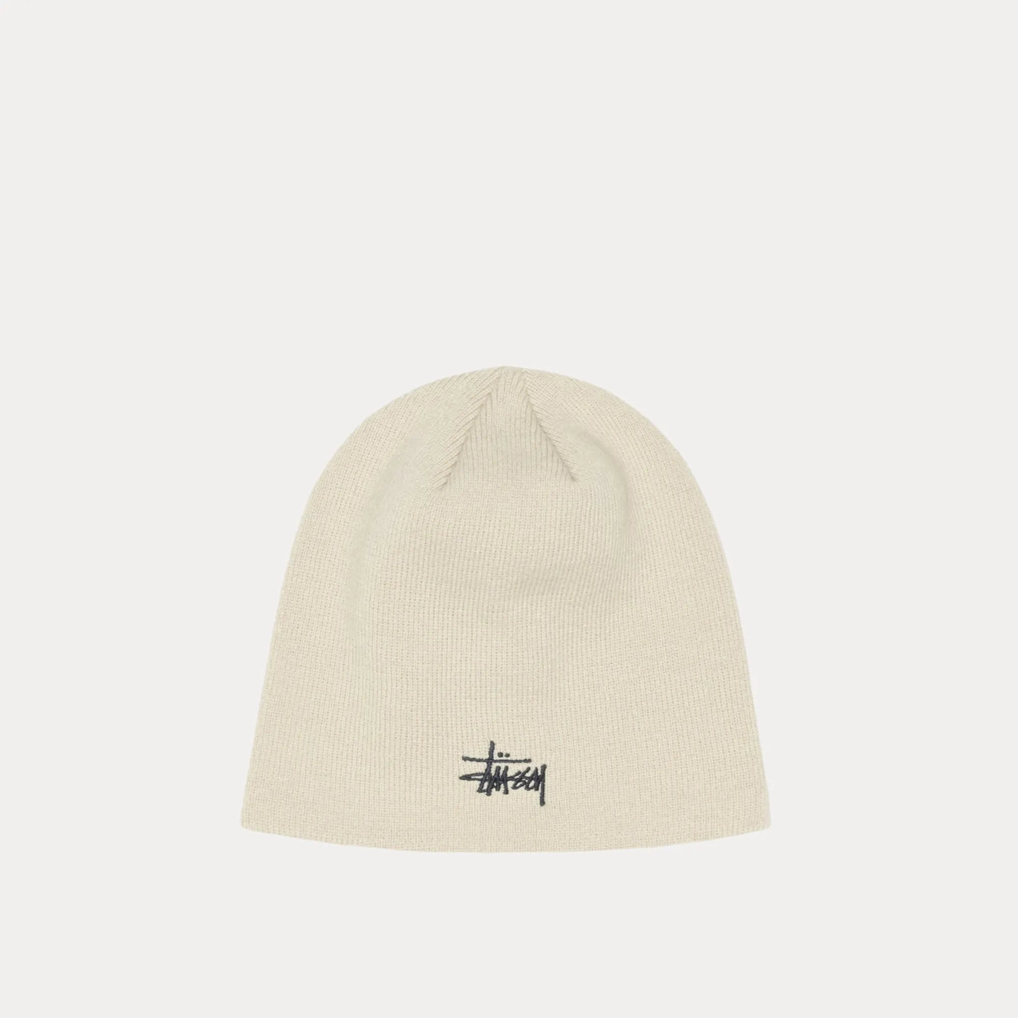 Stussy Basic Skullcap Beanie, limestone