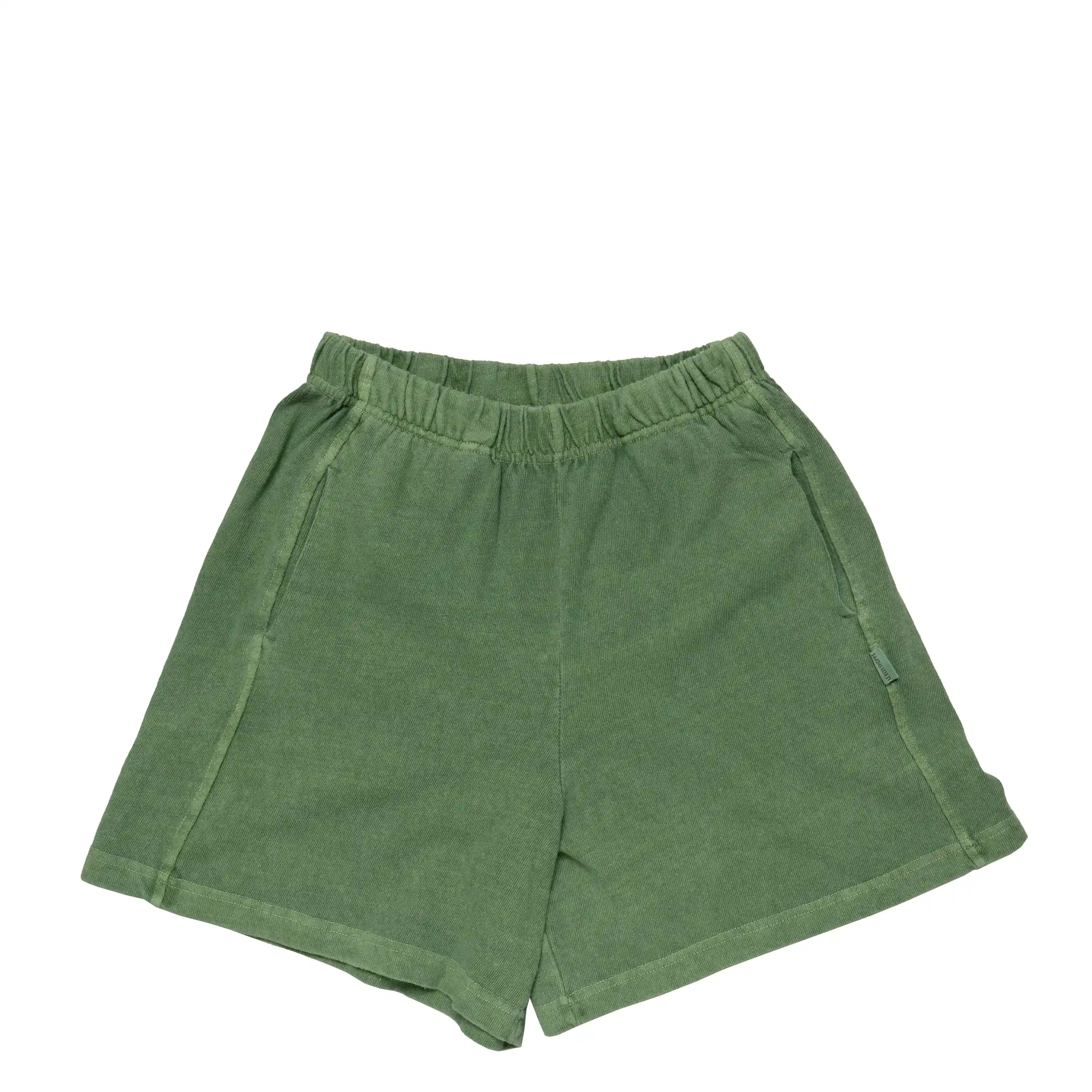 Le Bon Shoppe Womens Flared Basketball Shorts, basil