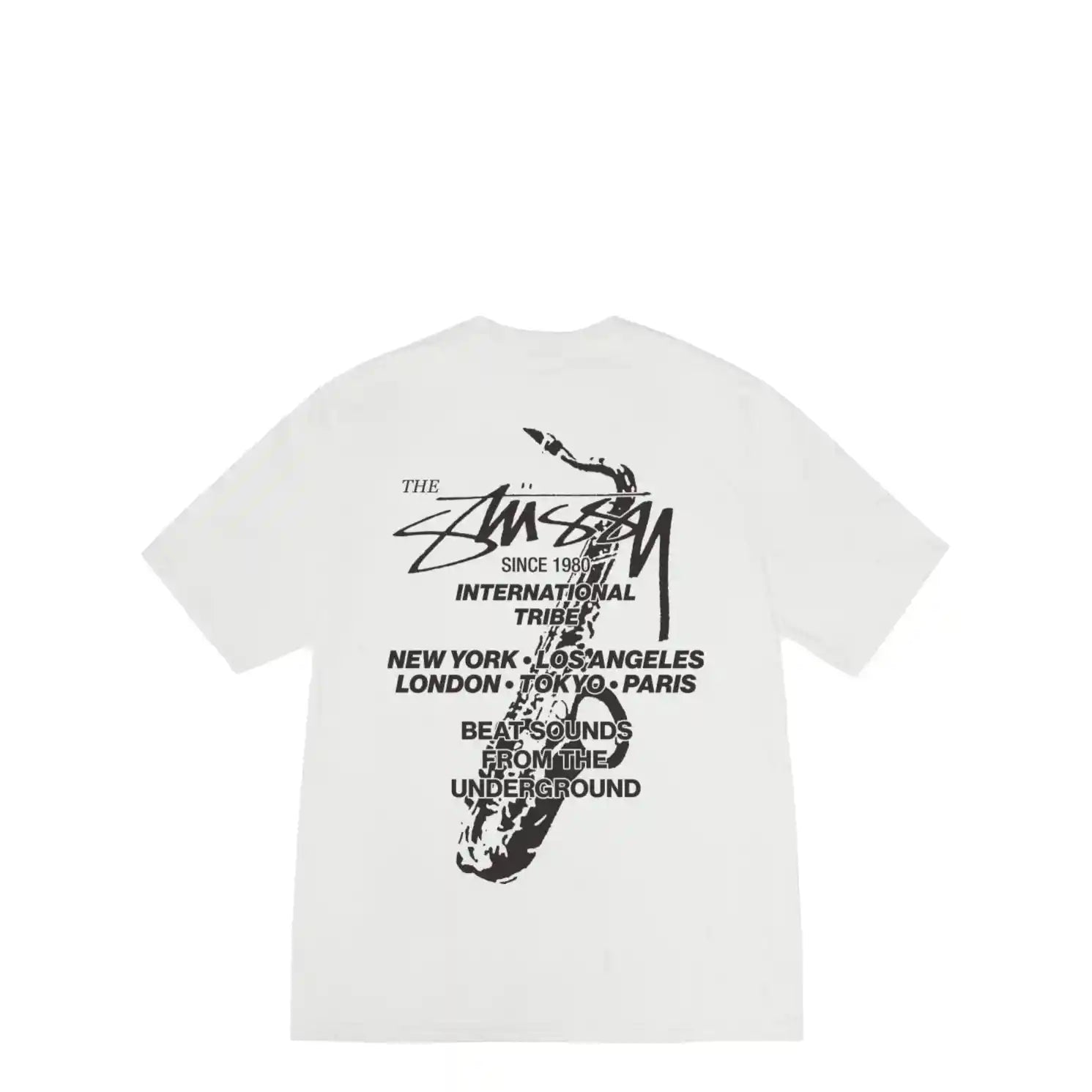 Stussy Beat Sounds Pigment Dyed Tee, natural