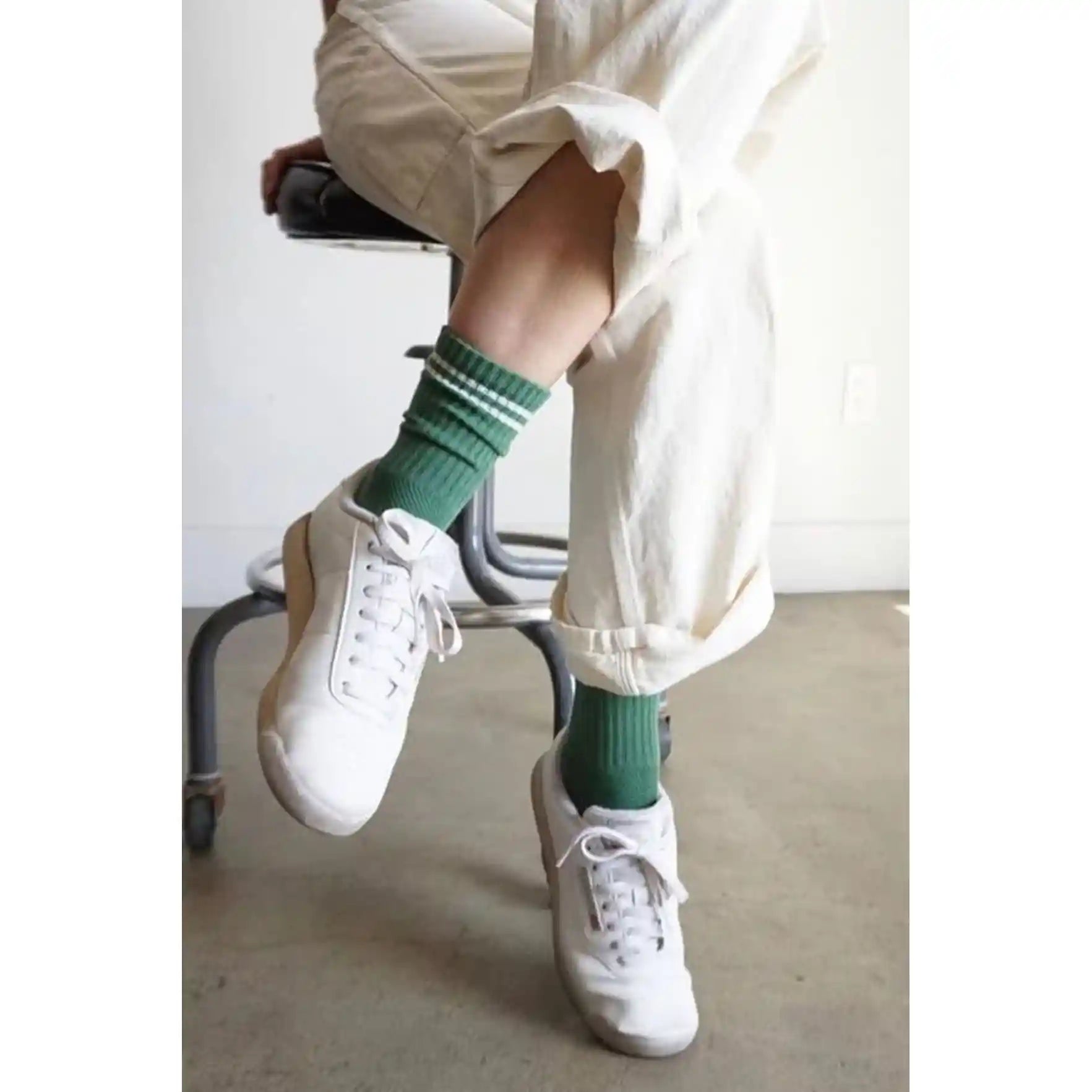 Le Bon Shoppe Boyfriend Socks, moss