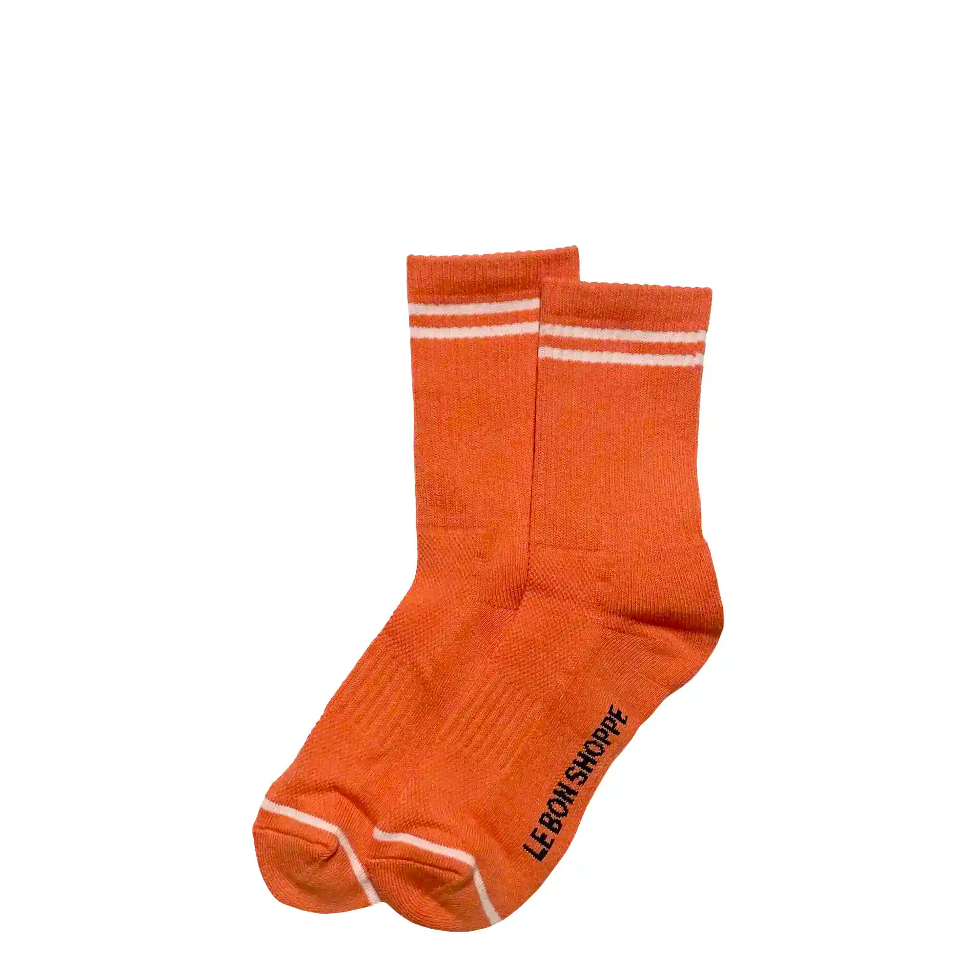 Le Bon Shoppe Boyfriend Socks, orange