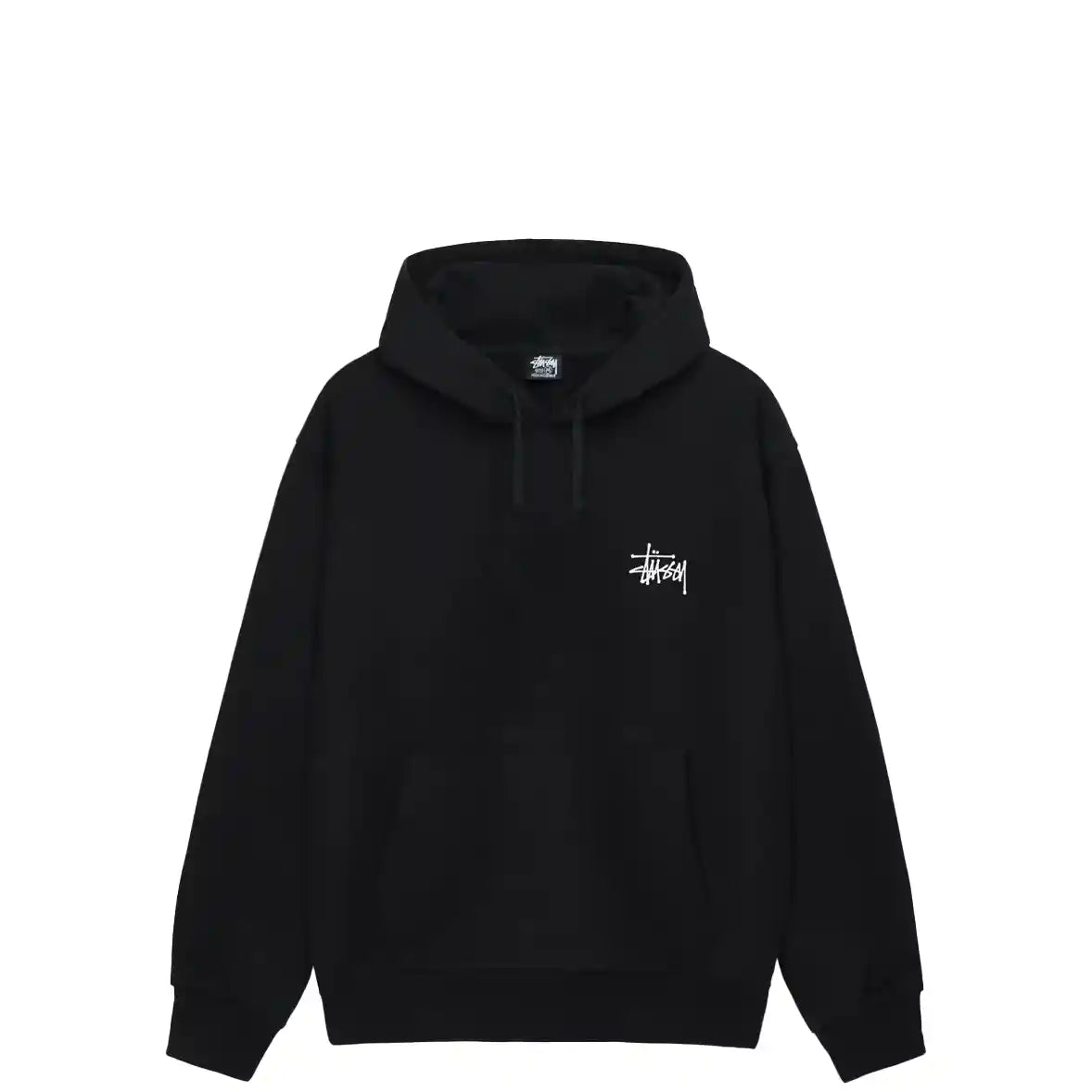 Stussy Built In Usa Hood, black — available at Norwood
