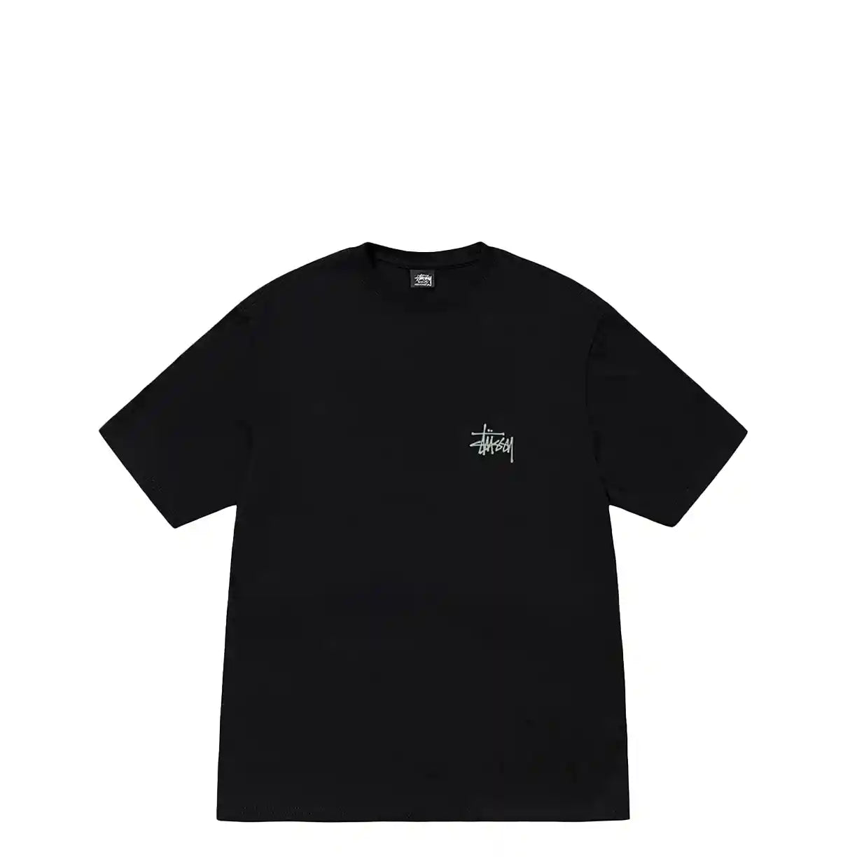 Stussy Built In Usa Pigment Dyed Tee, black — available at Norwood