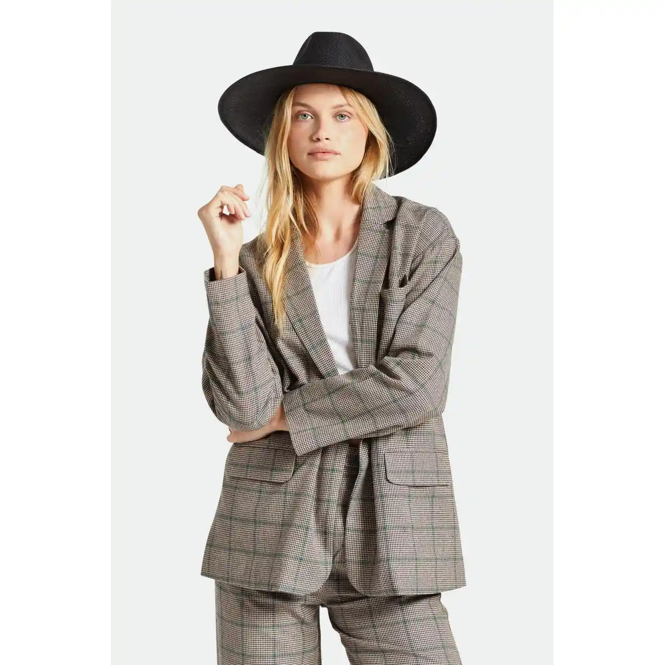 Brixton Womens Axl Oversized Blazer — available at Norwood