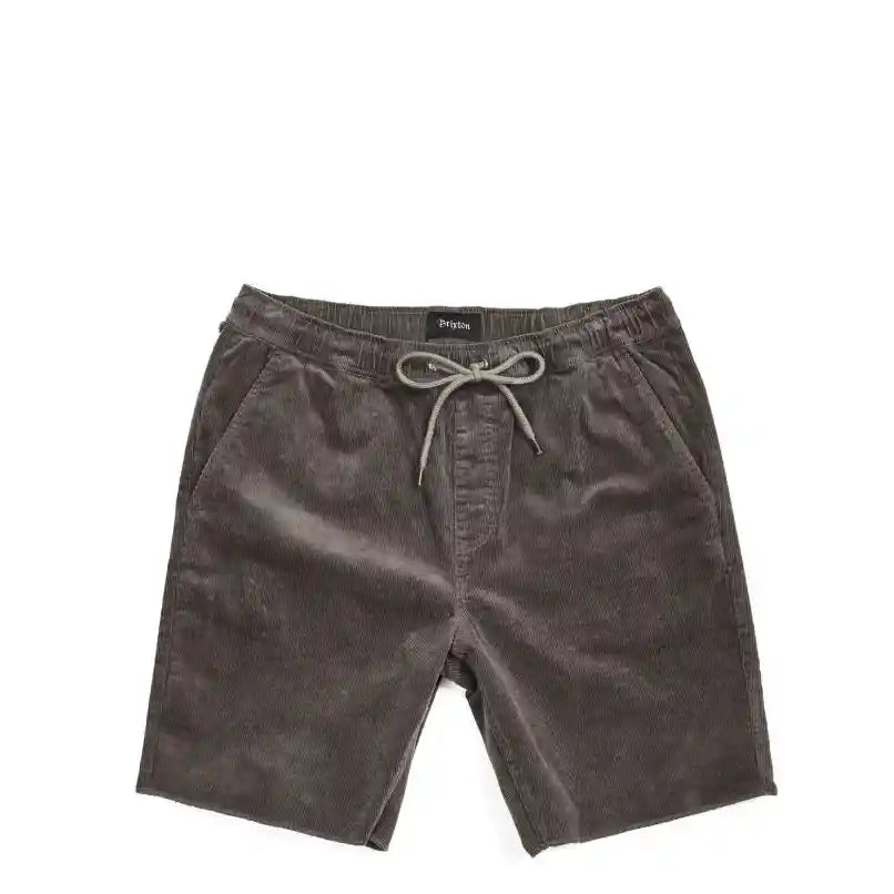 Brixton Madrid II Short, cinder grey cord