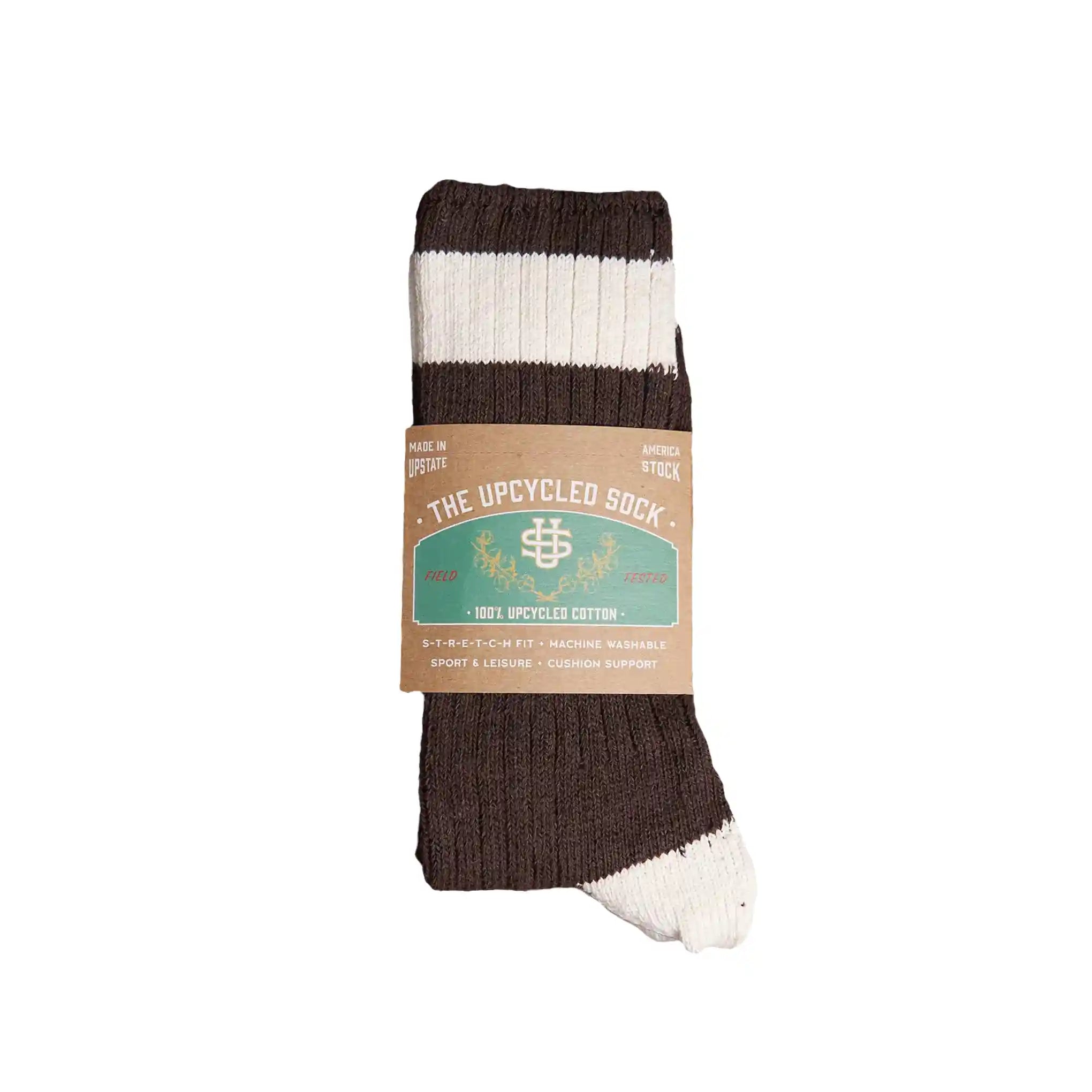 Upstate Stock The Upcycled Sock, coffee