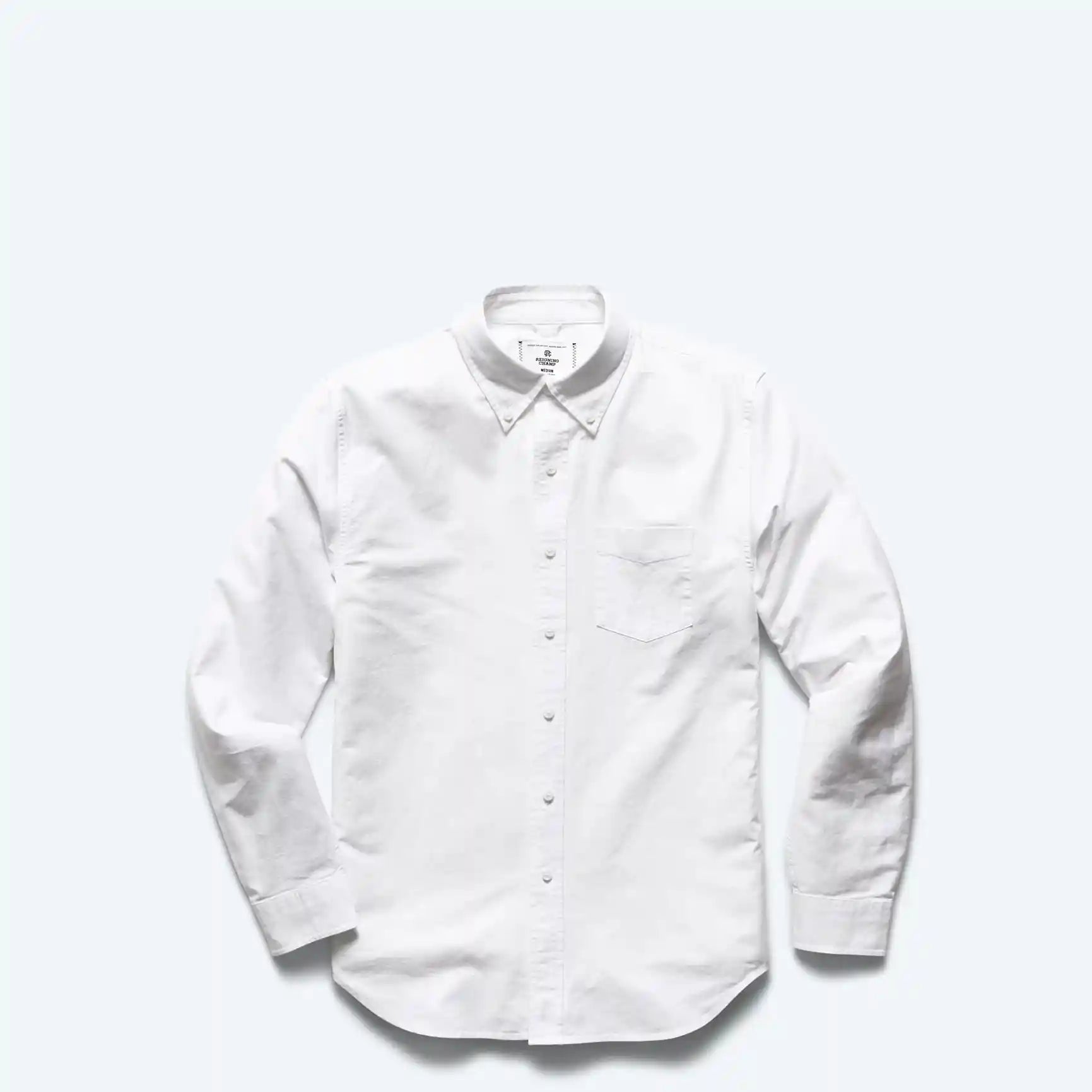 Reigning Champ Windsor Oxford Shirt, white