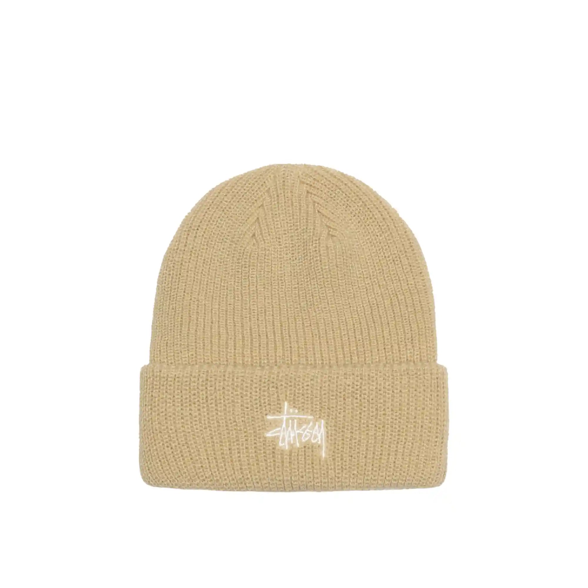 Stussy Basic Cuff Beanie, beach sand
