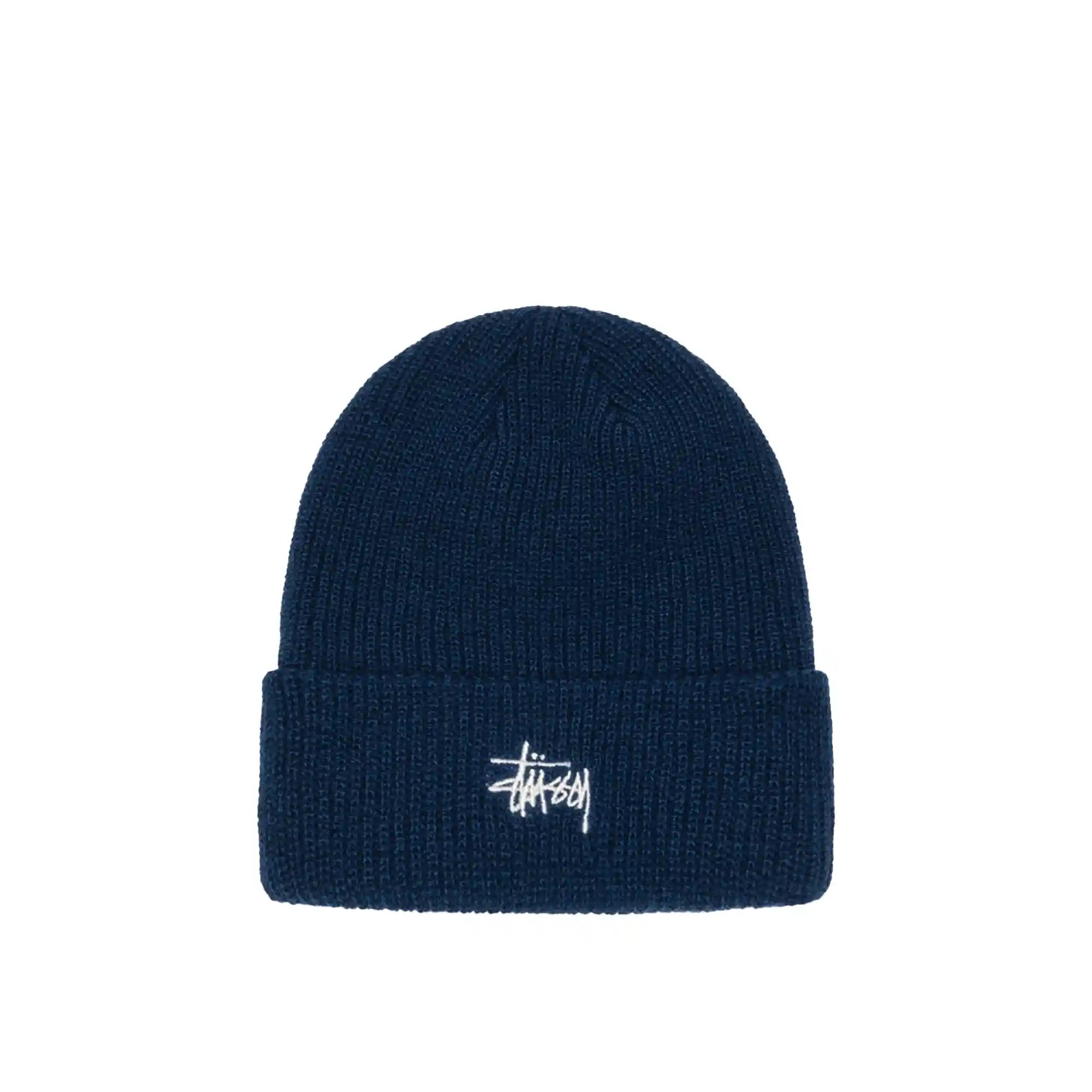 Stussy Basic Cuff Beanie, blueberry