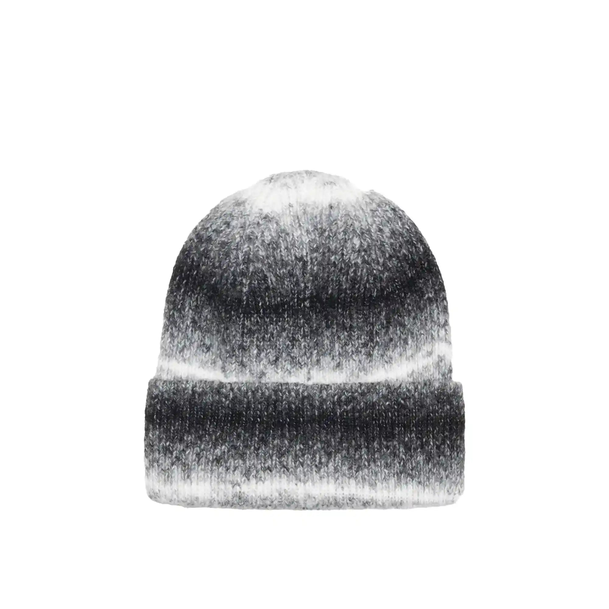 Stussy Cuff Basic Striped Beanie, black — available at Norwood