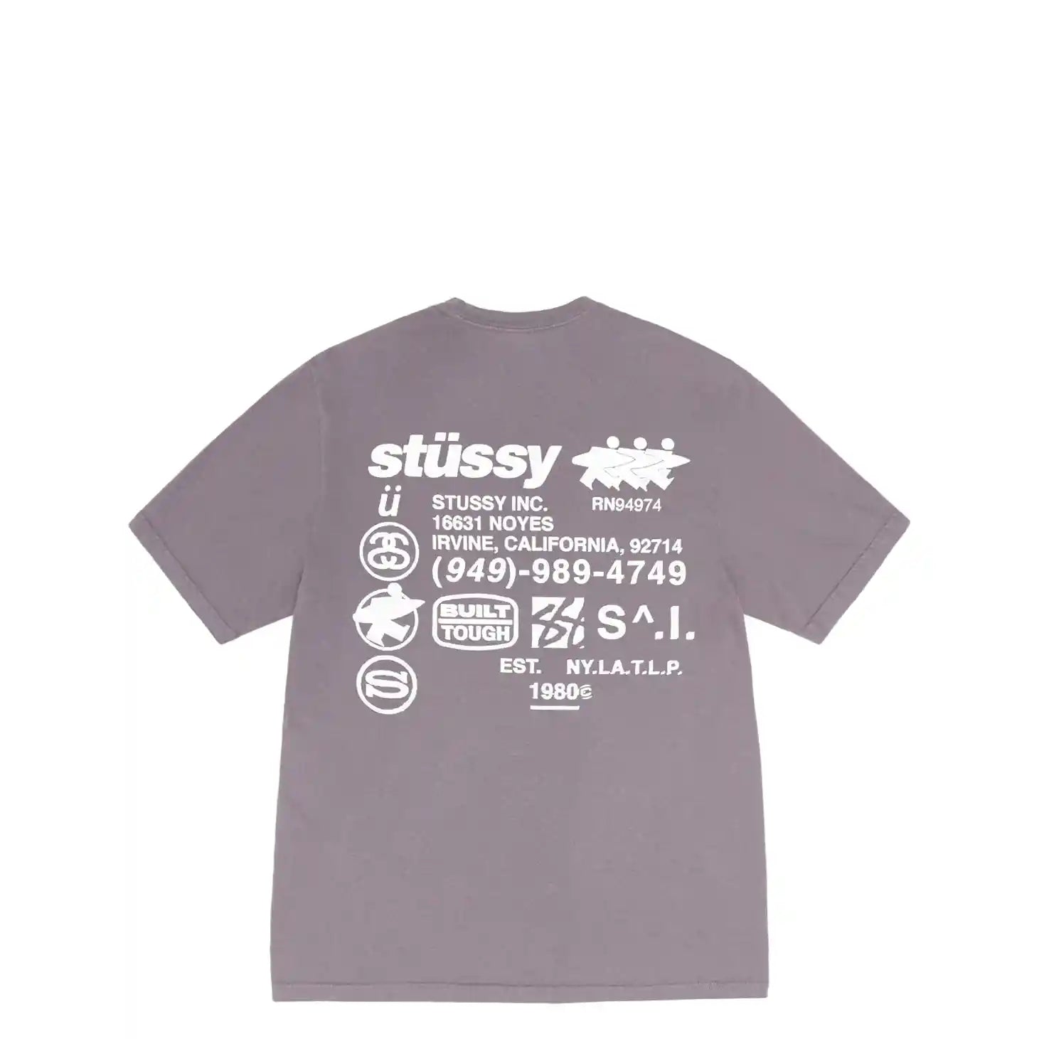 Stussy DNA Pigment Dyed Tee, shark