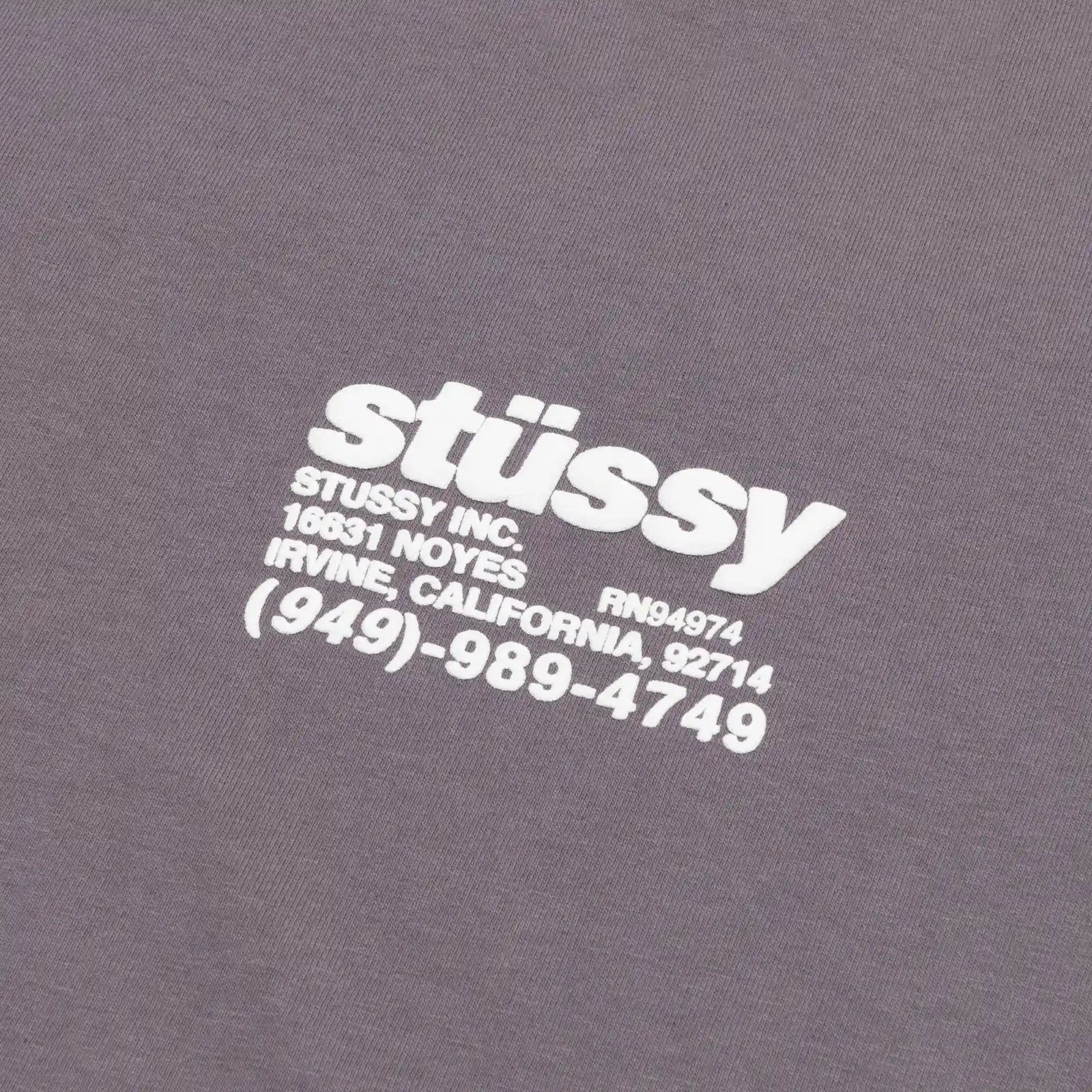 Stussy DNA Pigment Dyed Tee, shark — available at Norwood