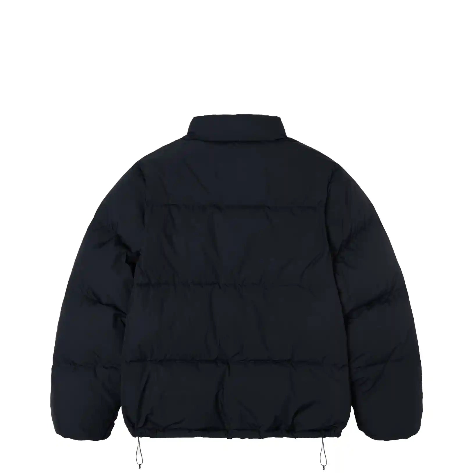 Stussy Nylon Down Puffer, black — available at Norwood