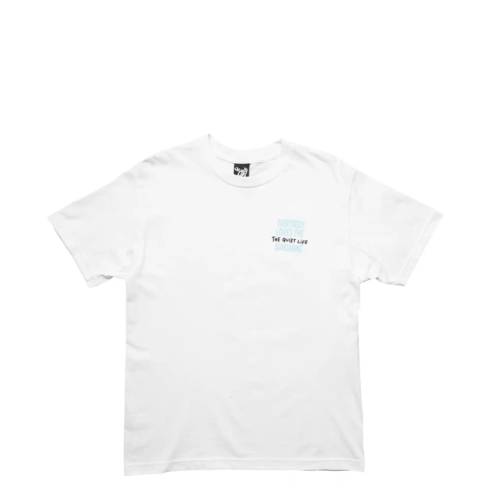 The Quiet life Everybody Love Sun Tee, white — available at Norwood