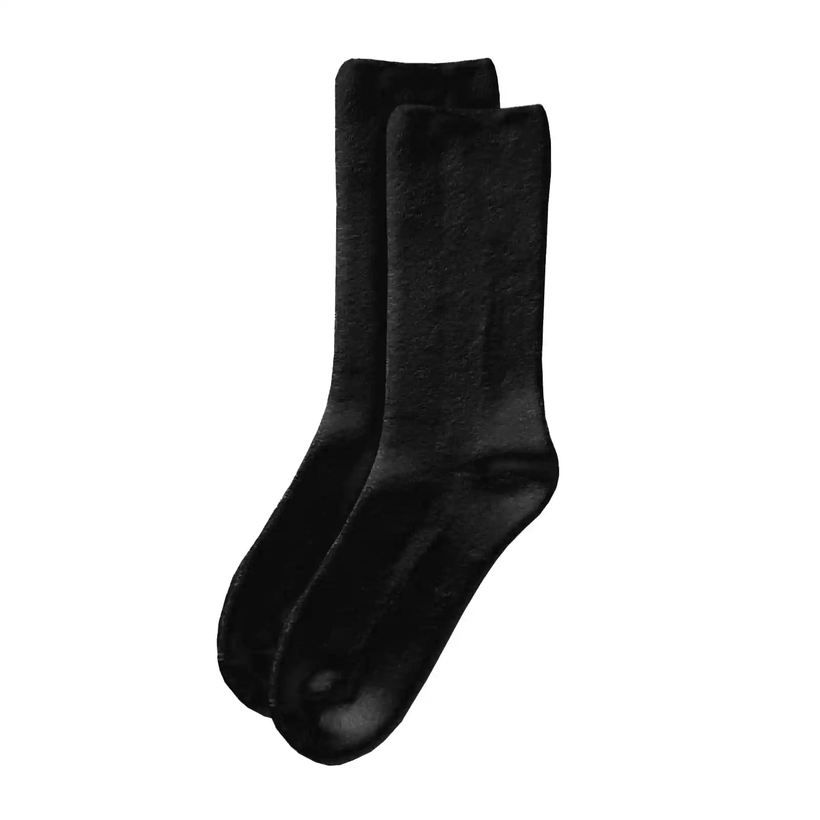 Le Bon Shoppe Womens Extended Cloud Socks, jet black