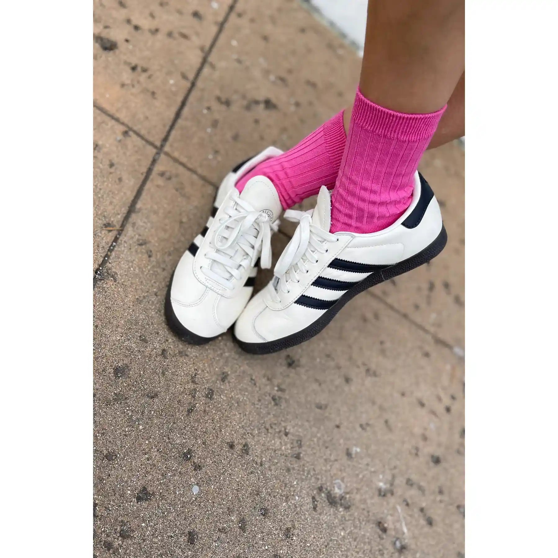 Le Bon Shoppe Womens Her Socks, bright pink