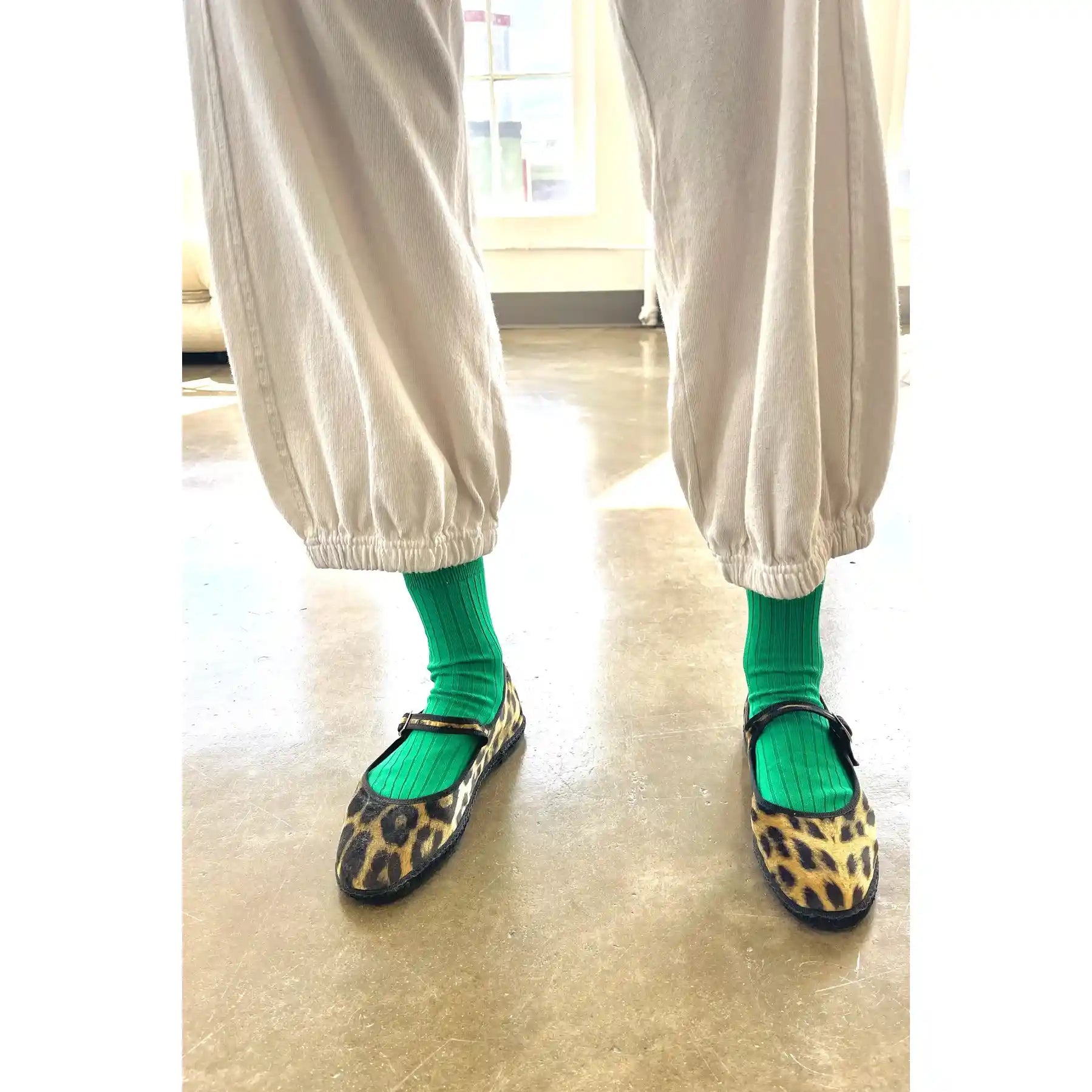 Le Bon Shoppe Womens Her Socks, kelly green