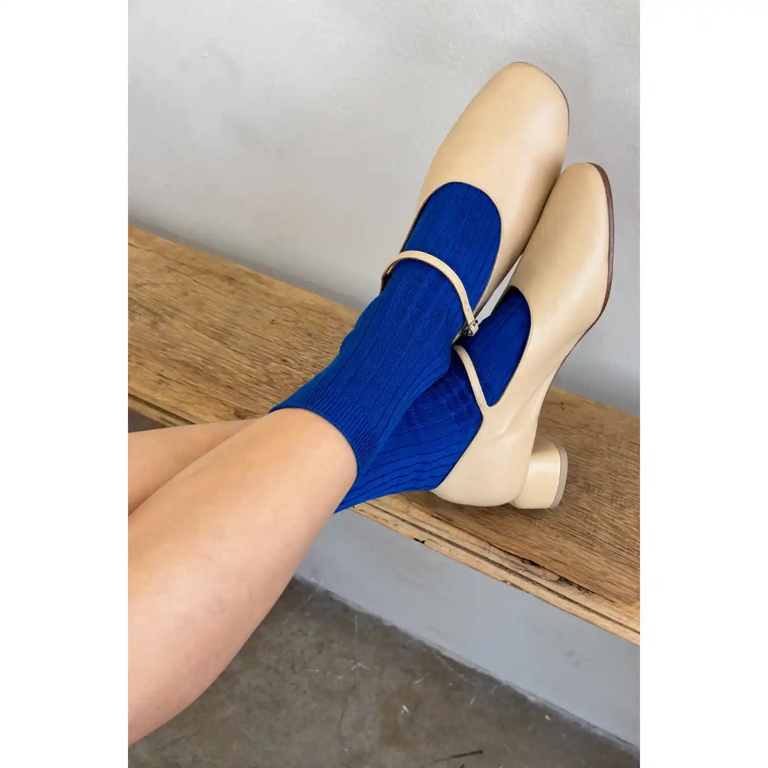 Le Bon Shoppe Womens Her Socks, cobalt