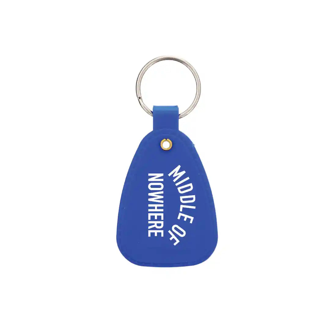 The Quiet Life Middle Of Nowhere Keychain, blue