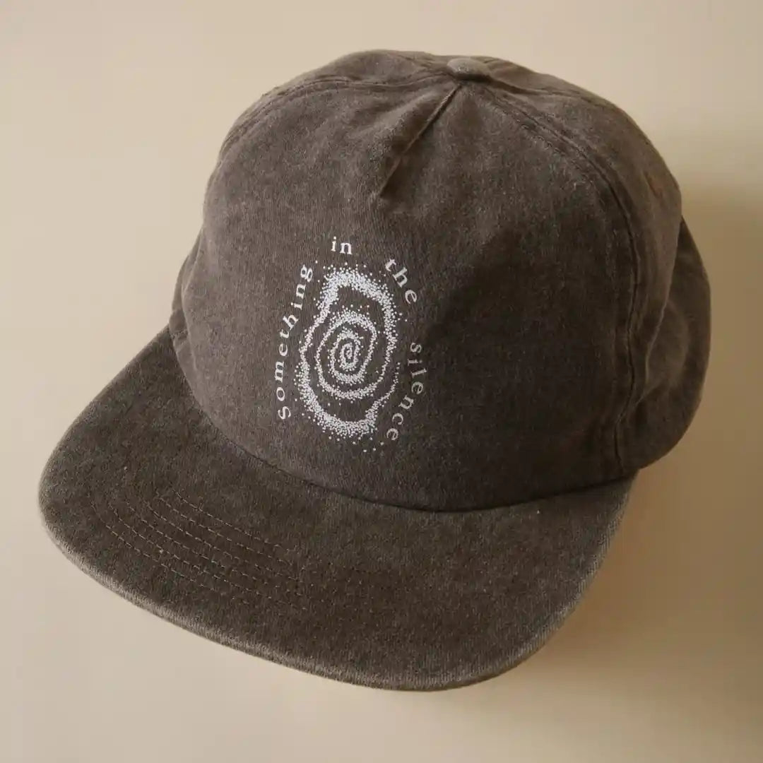 The Quiet Life Something In The Silence Unstructured Snapback Hat, vintage black — available at Norwood