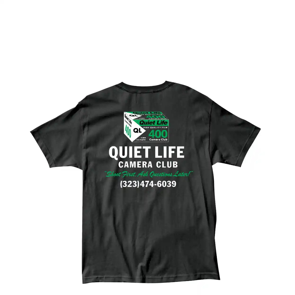 The Quiet Life High Quality Film Tee, black