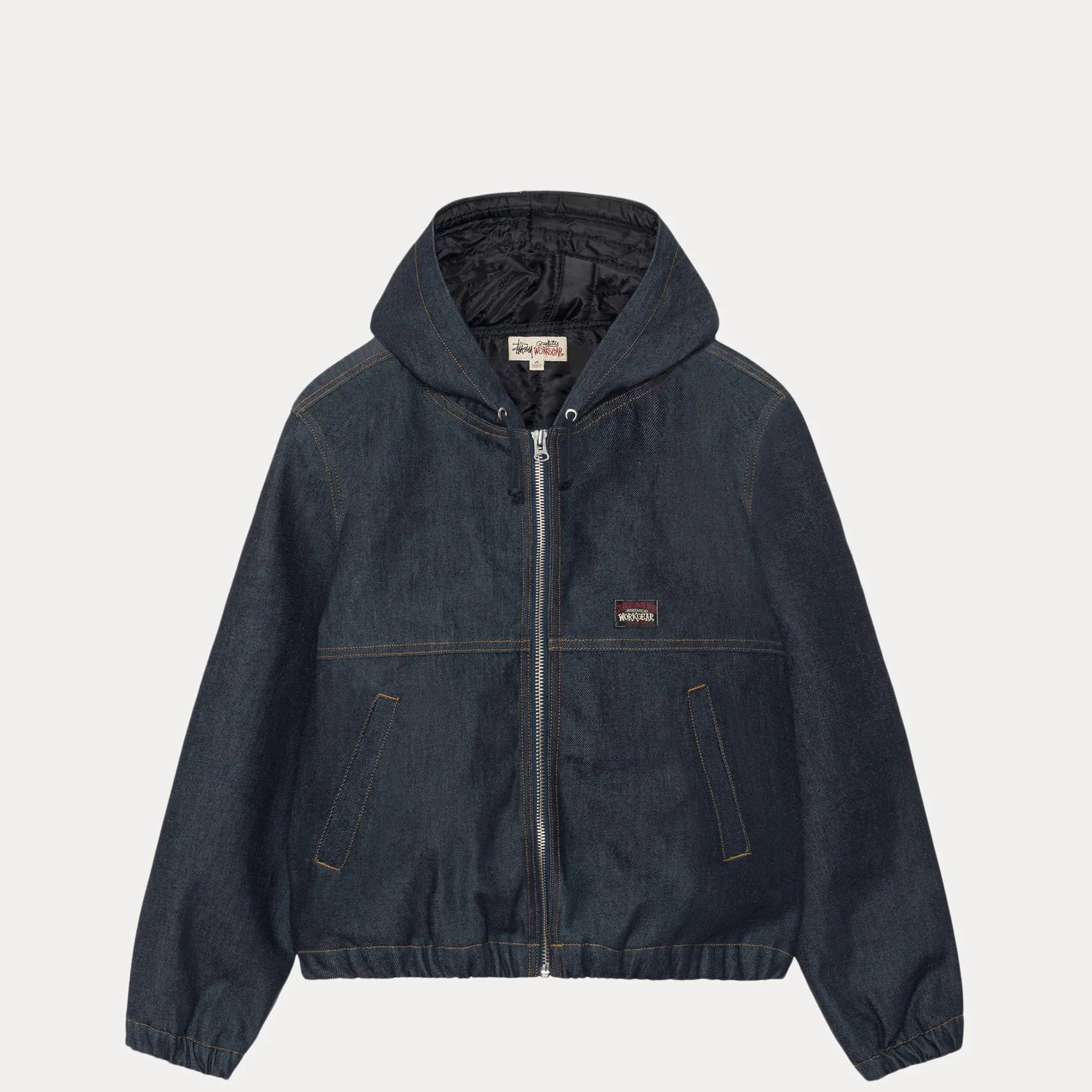 Stussy Work Jacket Denim, raw indigo