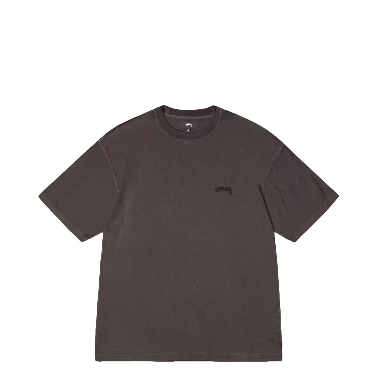 Stussy Lazy Short Sleeve Tee, faded black