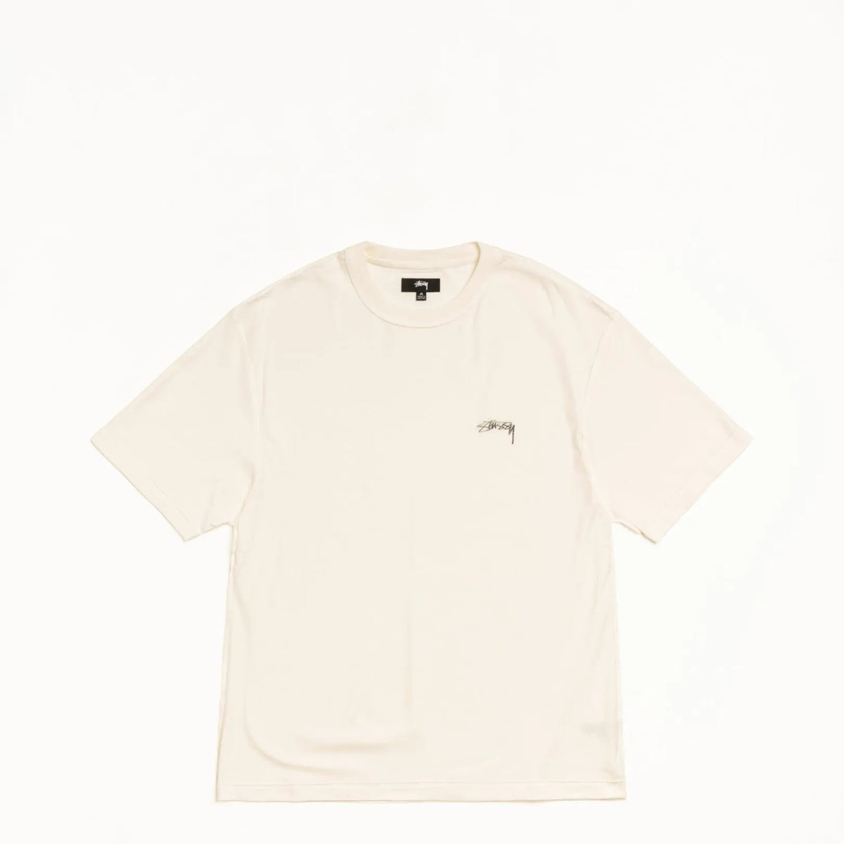 Stussy Lazy Tee, white — available at Norwood