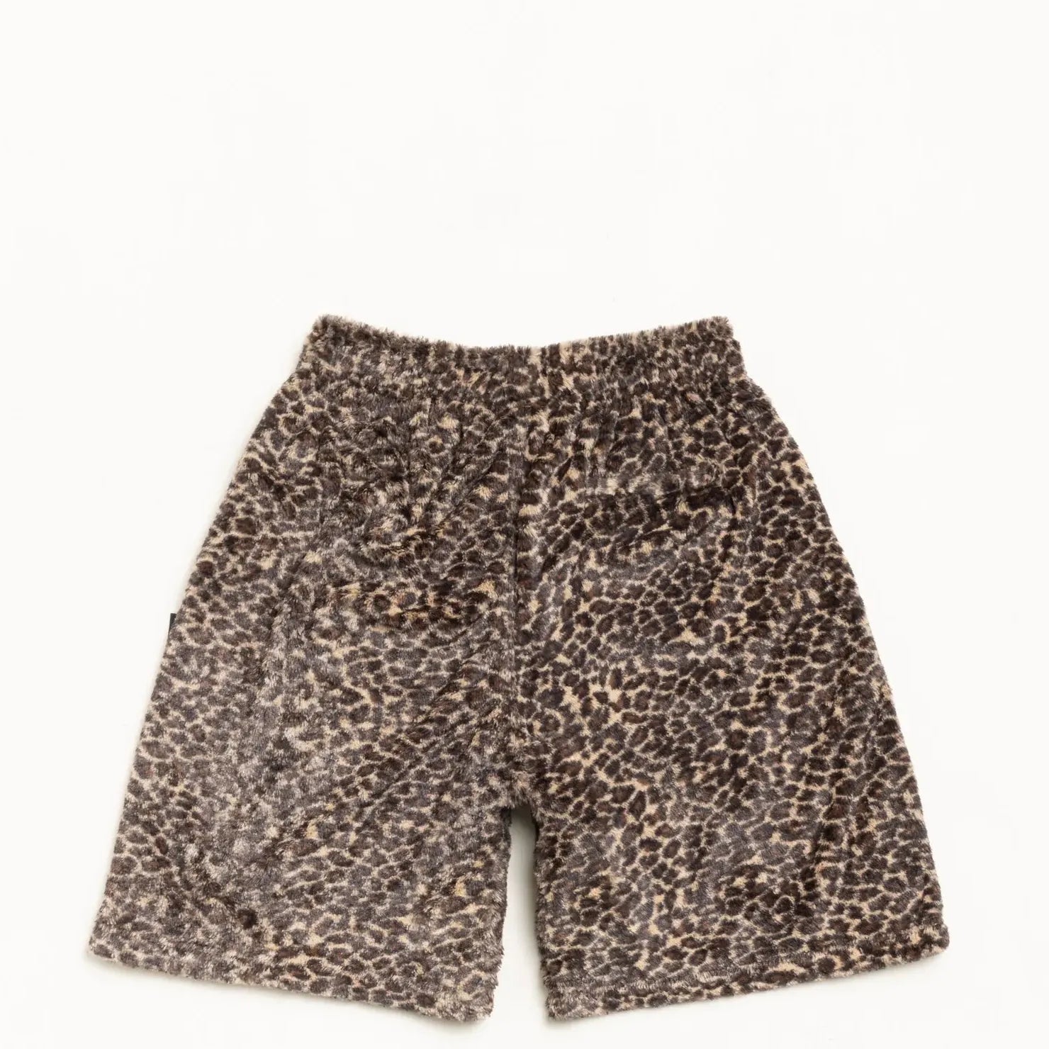 Stussy Pile Leopard Short, leopard — available at Norwood