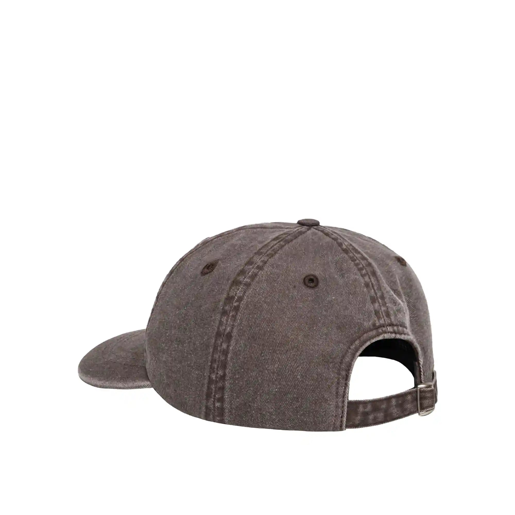Stussy Washed Basic Low Pro Cap, mocha — available at Norwood