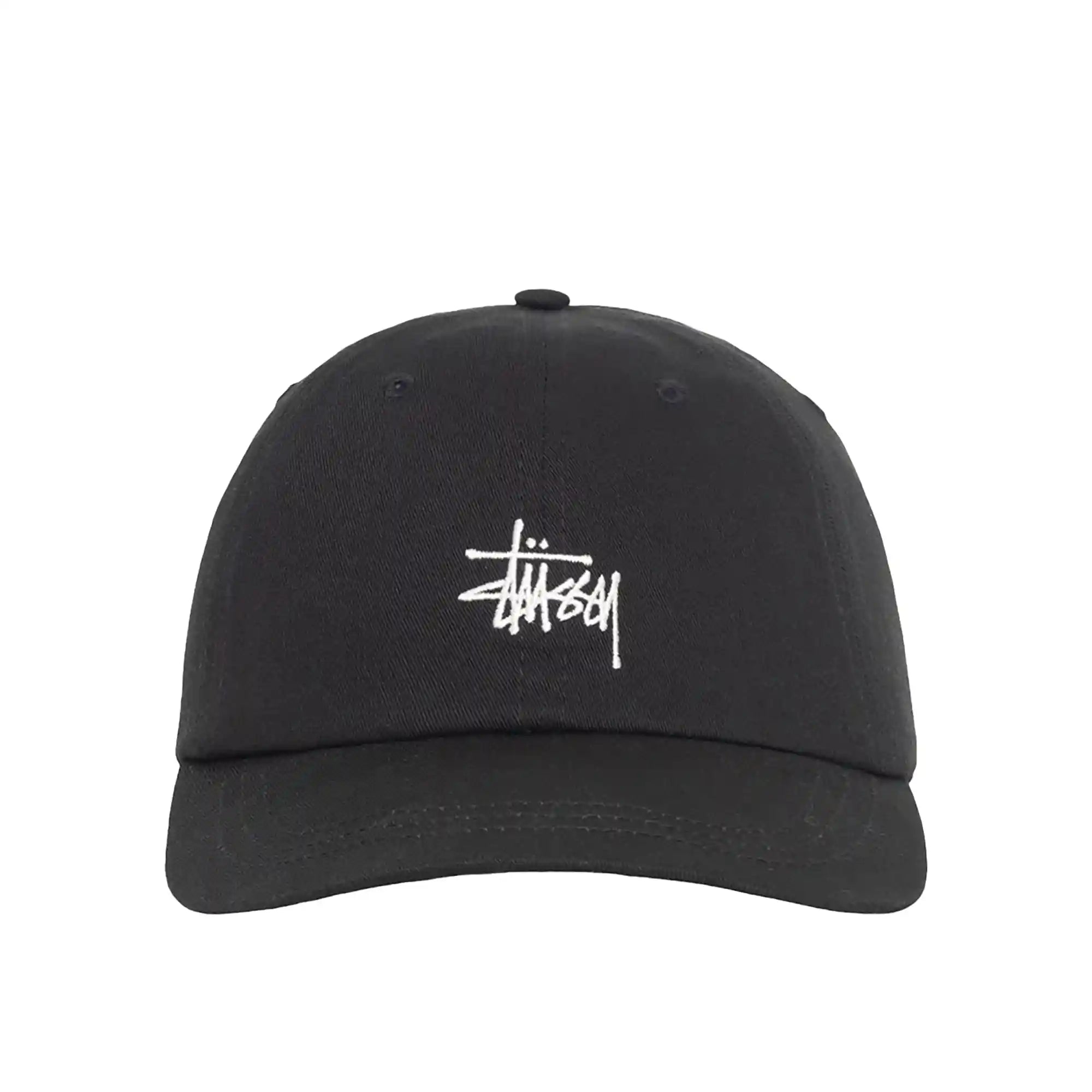 Stussy Low Pro Basic Ball Cap, black — available at Norwood