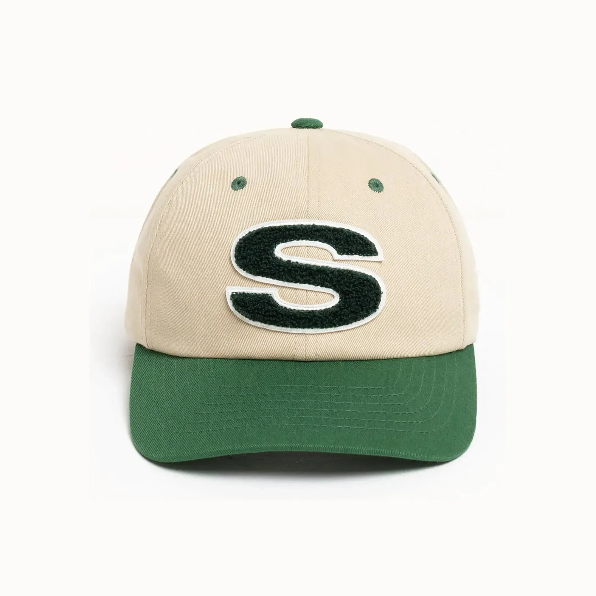 Stussy Chenille Low Pro Cap, sand — available at Norwood