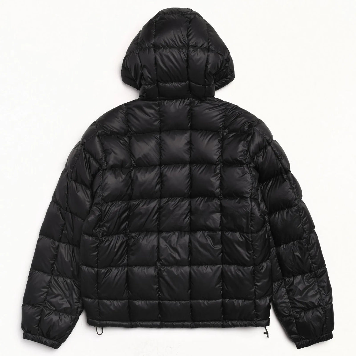 Stussy Midweight Hooded Puffer, black — available at Norwood
