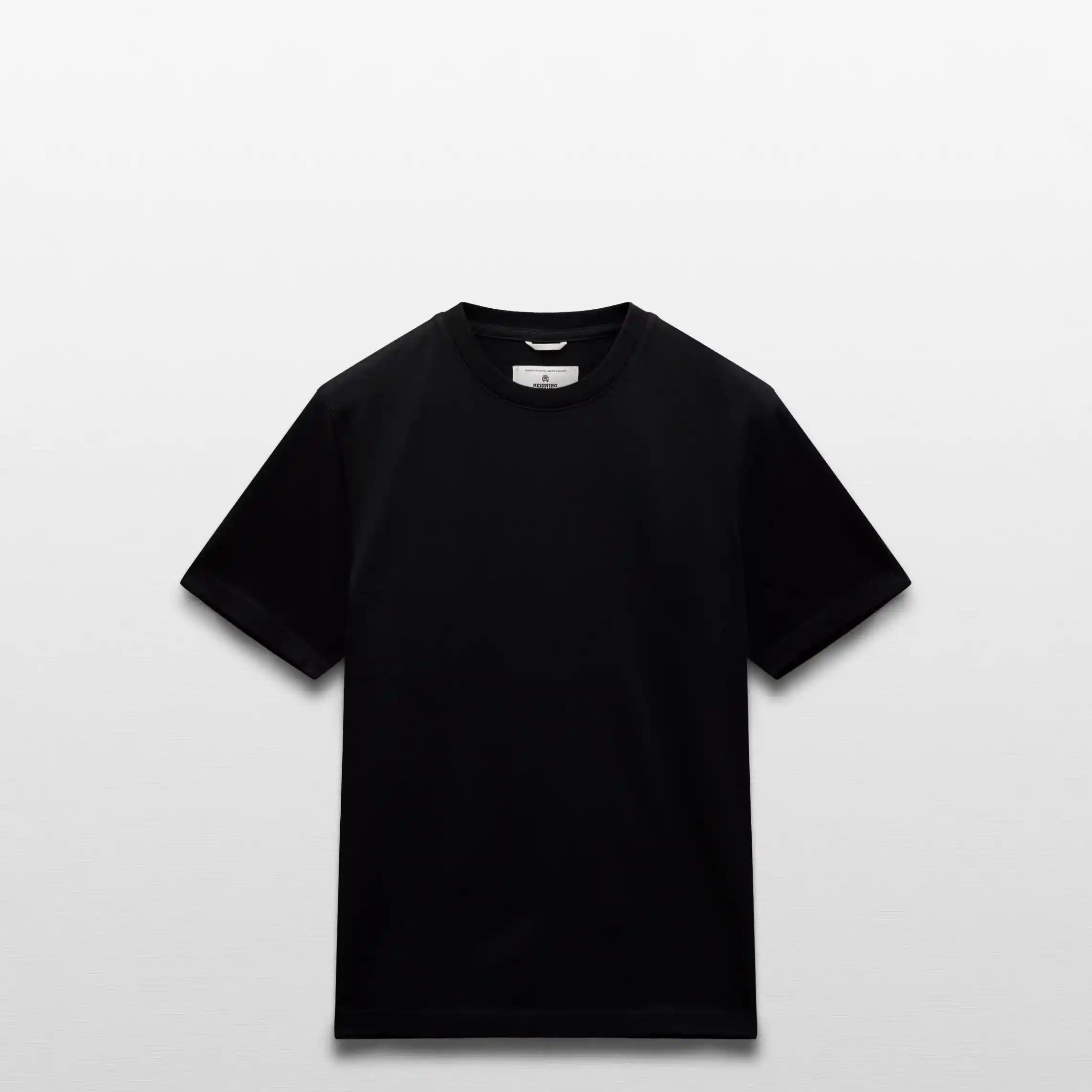 Reigning Champ Midweight Jersey Standard T-Shirt, black