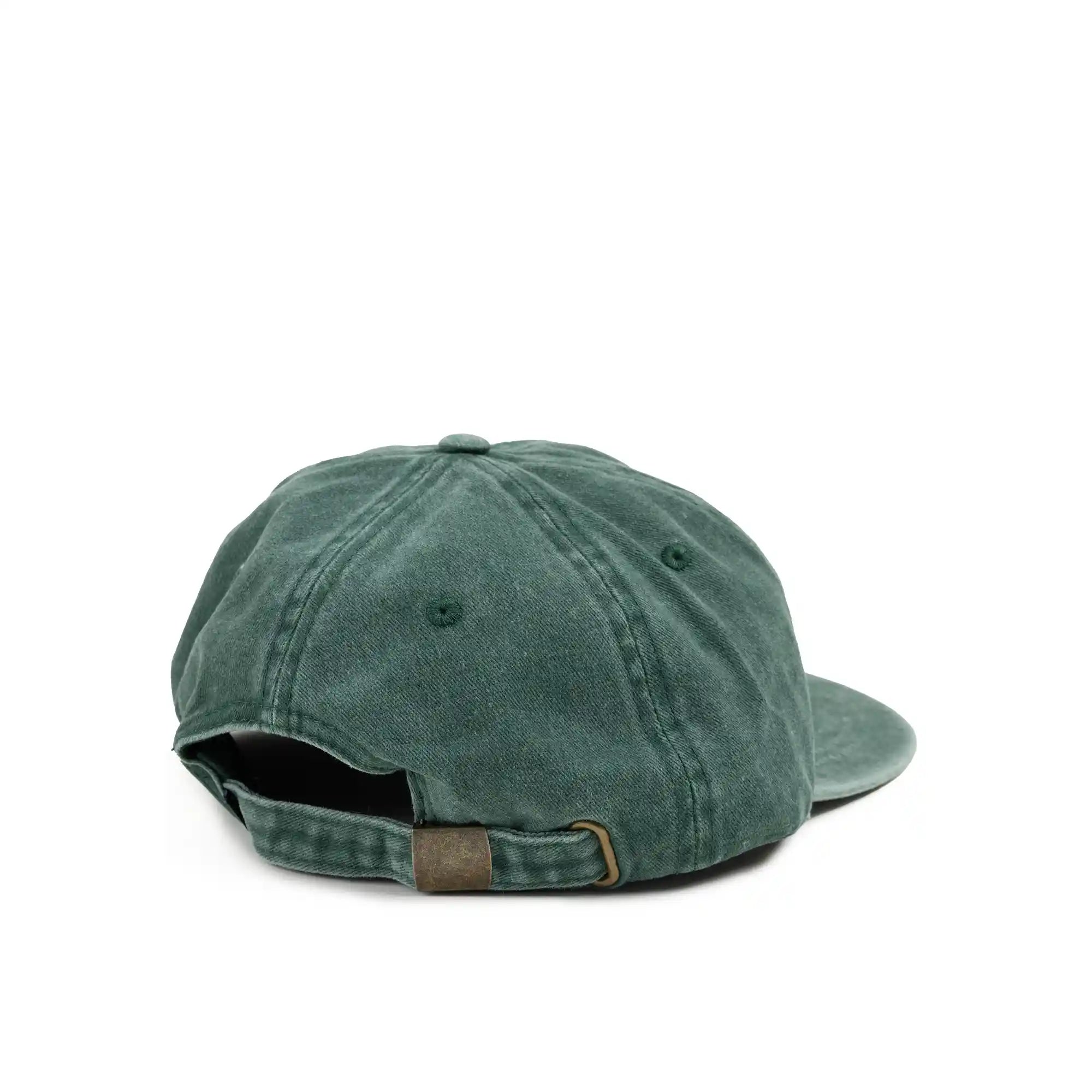 The Quiet Life Middle Of Nowhere 6-Panel Hat, vintage green — available at Norwood