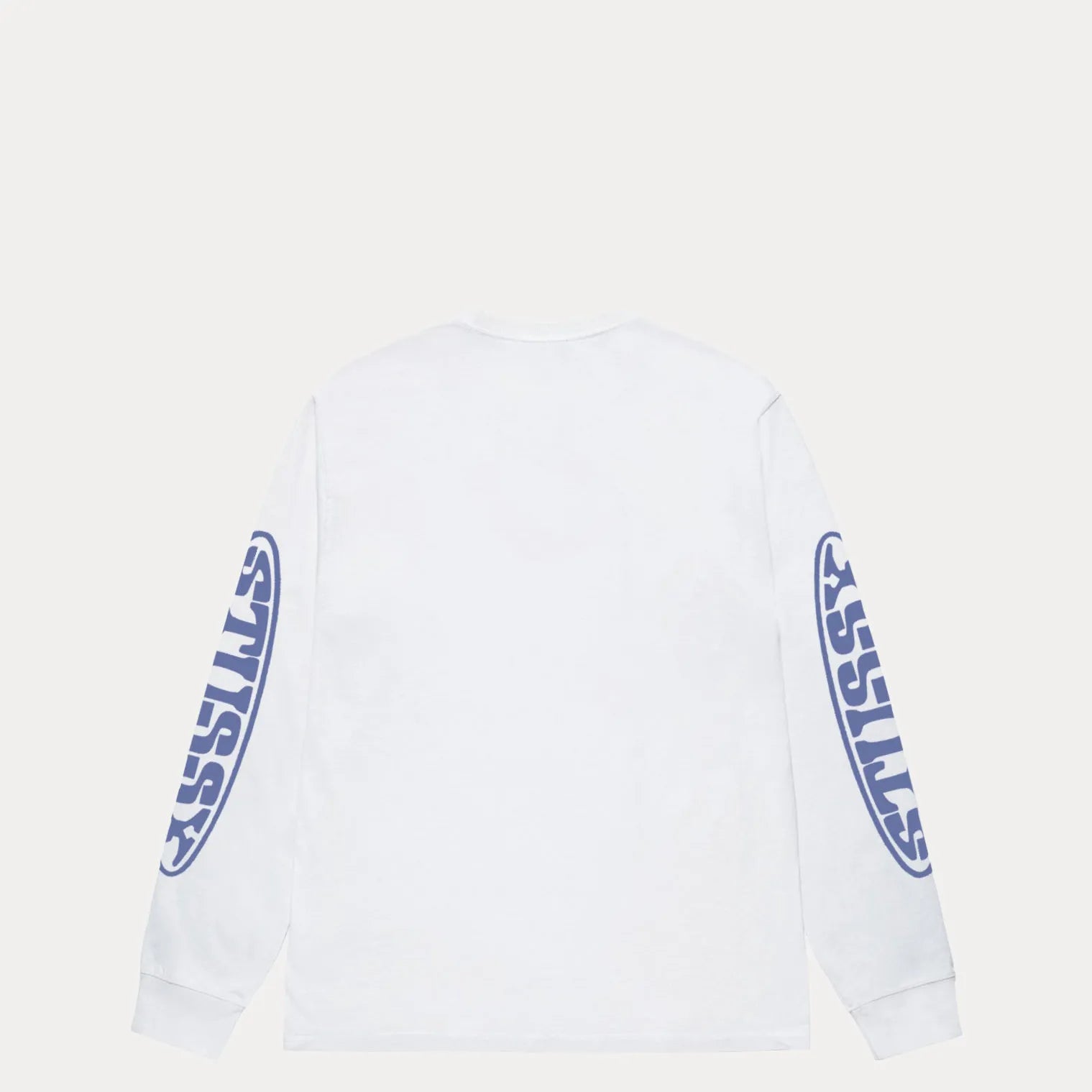 Stussy Pill Longsleeve Tee, white — available at Norwood