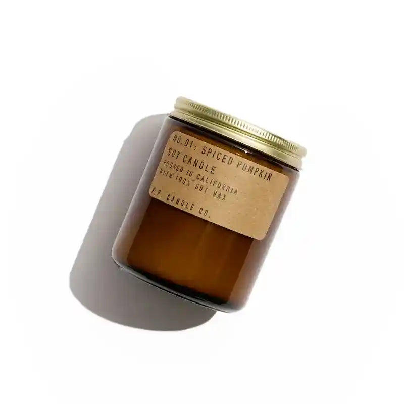 P.F. Candle Co. Spiced Pumpkin Standard Soy Candle- 7.2 Oz