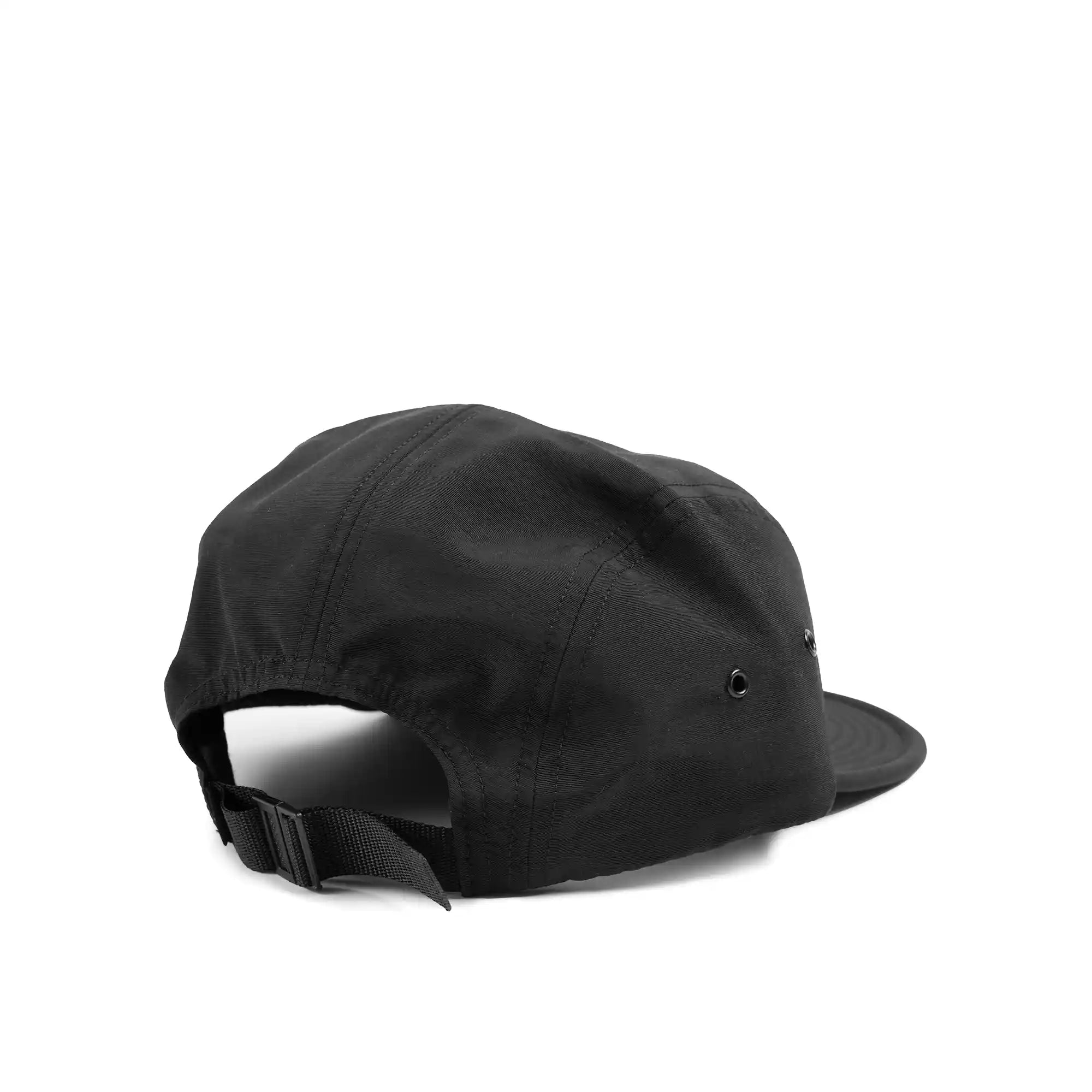 The Quiet Life Crush 5 Panel Camper Hat (Made In Usa), black — available at Norwood