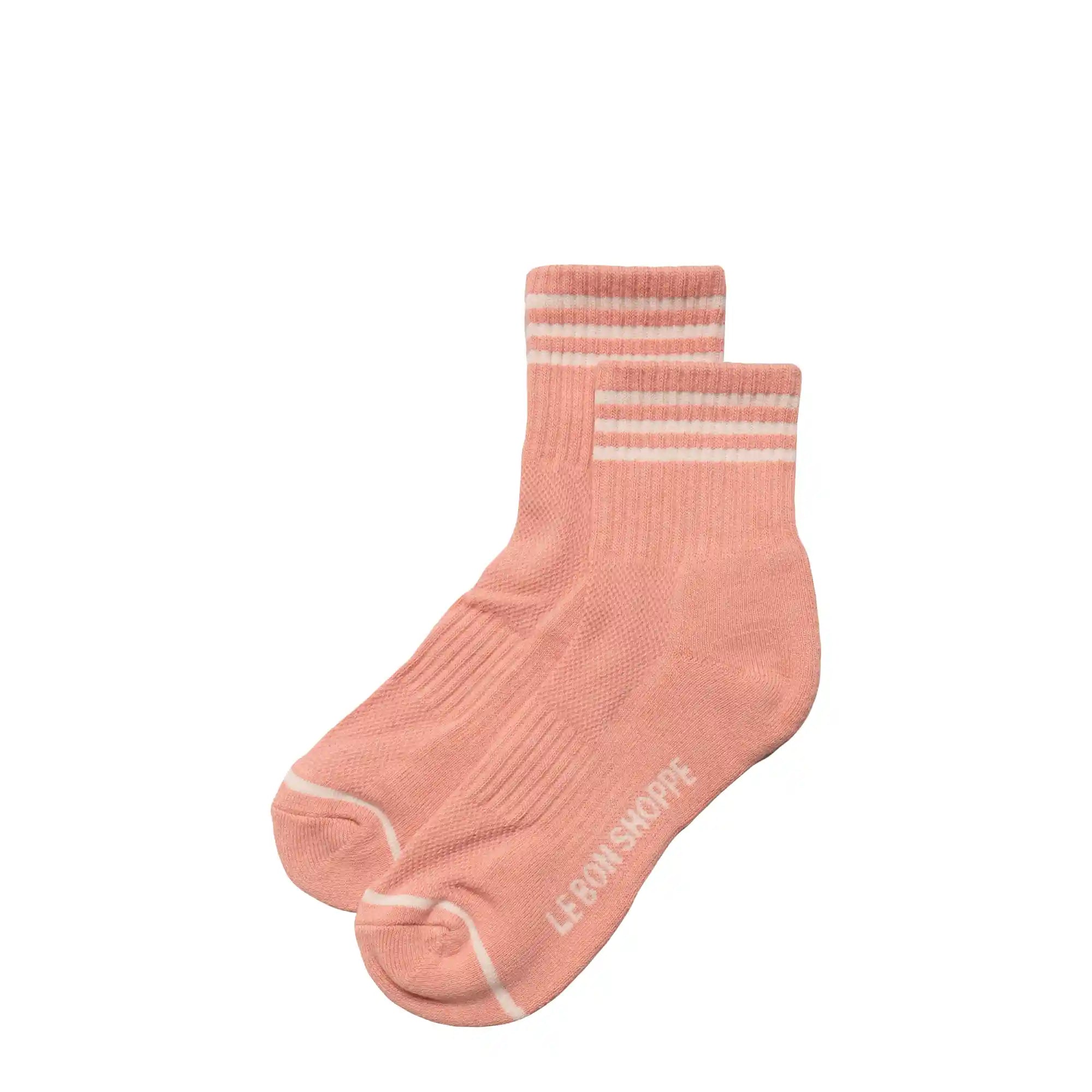 Le Bon Shoppe Girlfriend Socks, salmon