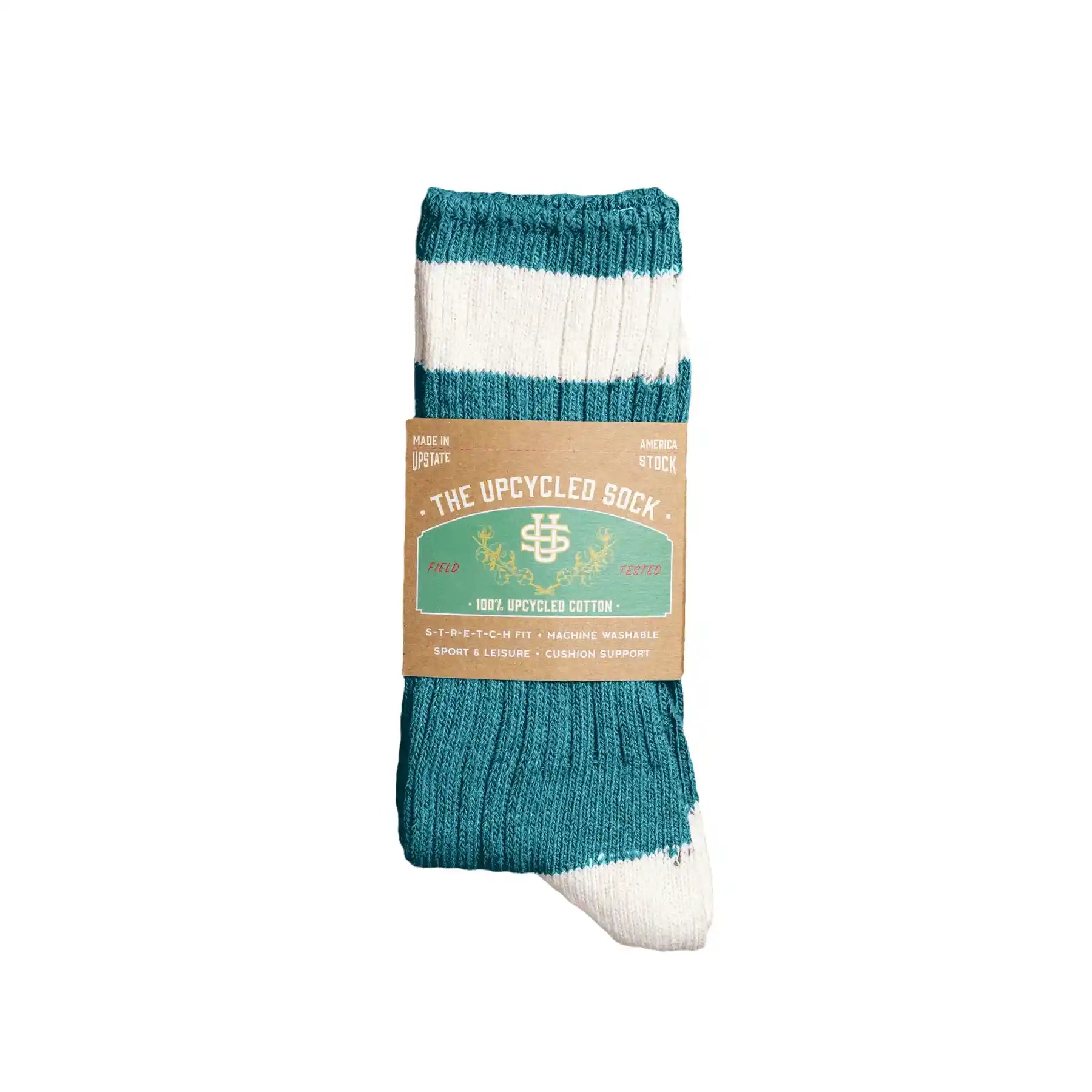 Upstate Stock The Upcycled Sock, seafoam
