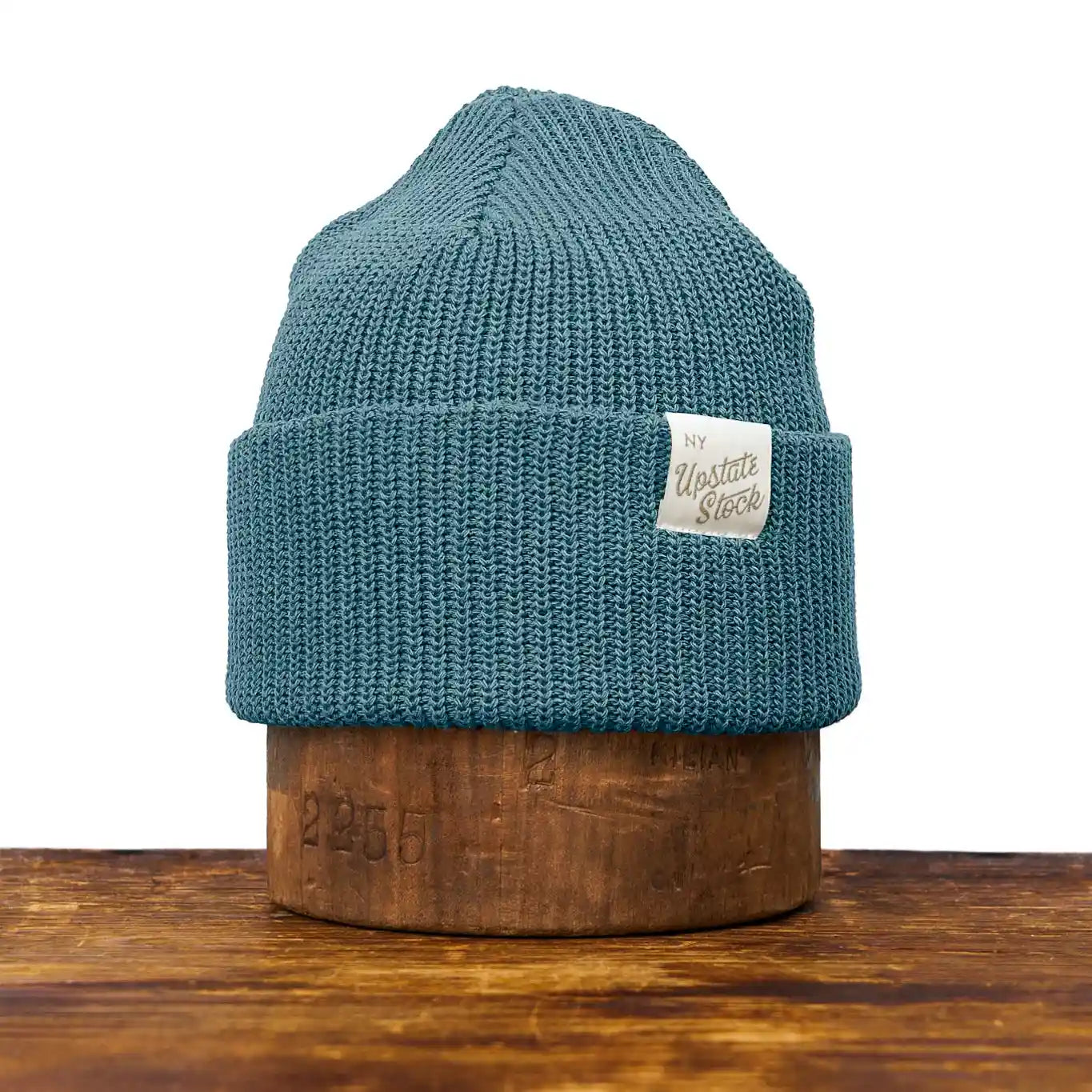 Upstate Stock Upcycled Cotton Watchcap, seafoam