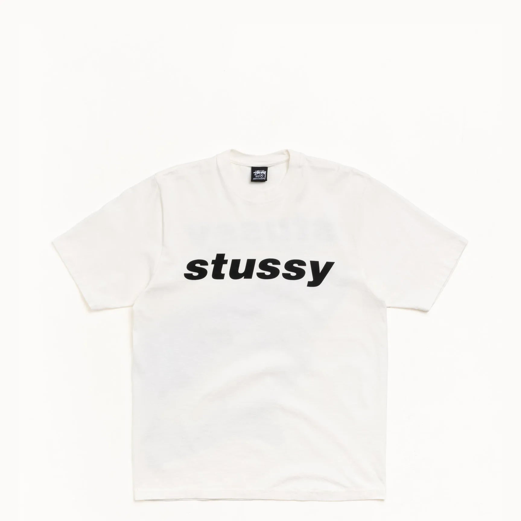 Stussy Shark Pigment Dyed Tee, natural — available at Norwood