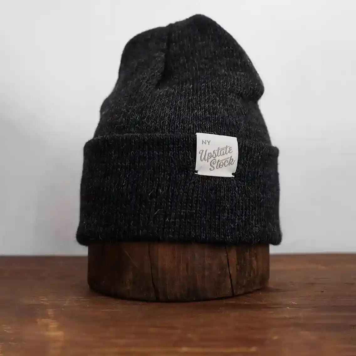 Upstate Stock American Mohair Beanie, black