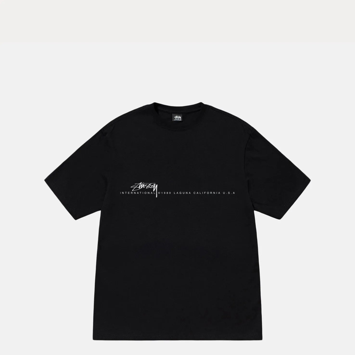 Stussy Smooth 80 Tee, black