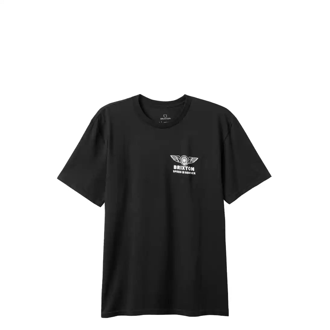 Brixton Spoke Tee, black — available at Norwood