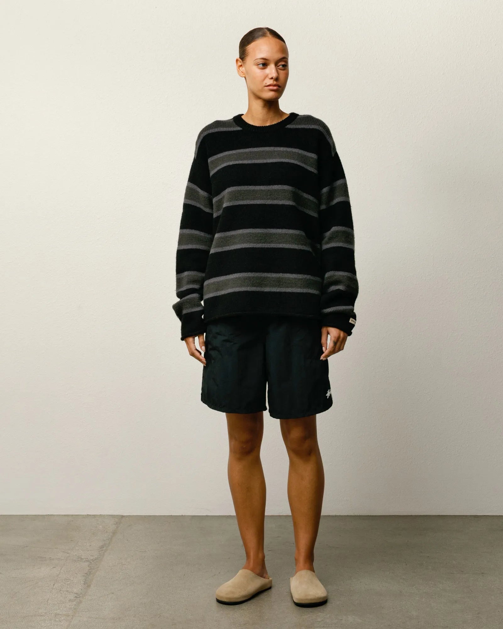 Stussy Stock Water Short, black — available at Norwood