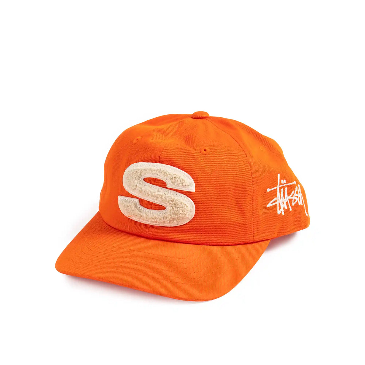 Stussy Chenille S Low Pro Cap, orange, 1311061-oran
